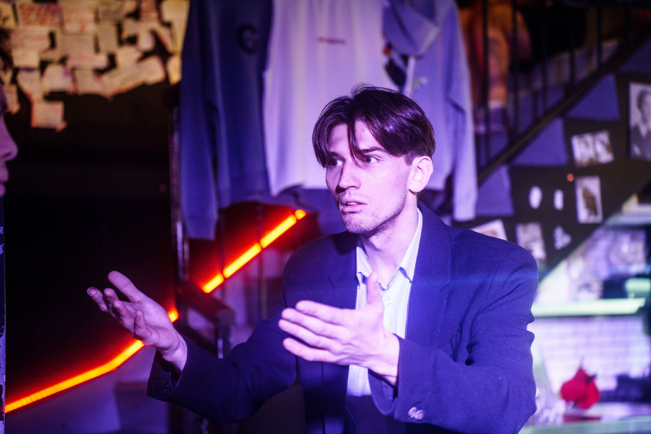 Проект «Поэзия за Углом». Театральная постановка. Бар разбитых сердец. Концертный и репортажный фотограф в Санкт-Петербурге Слава Пахомов