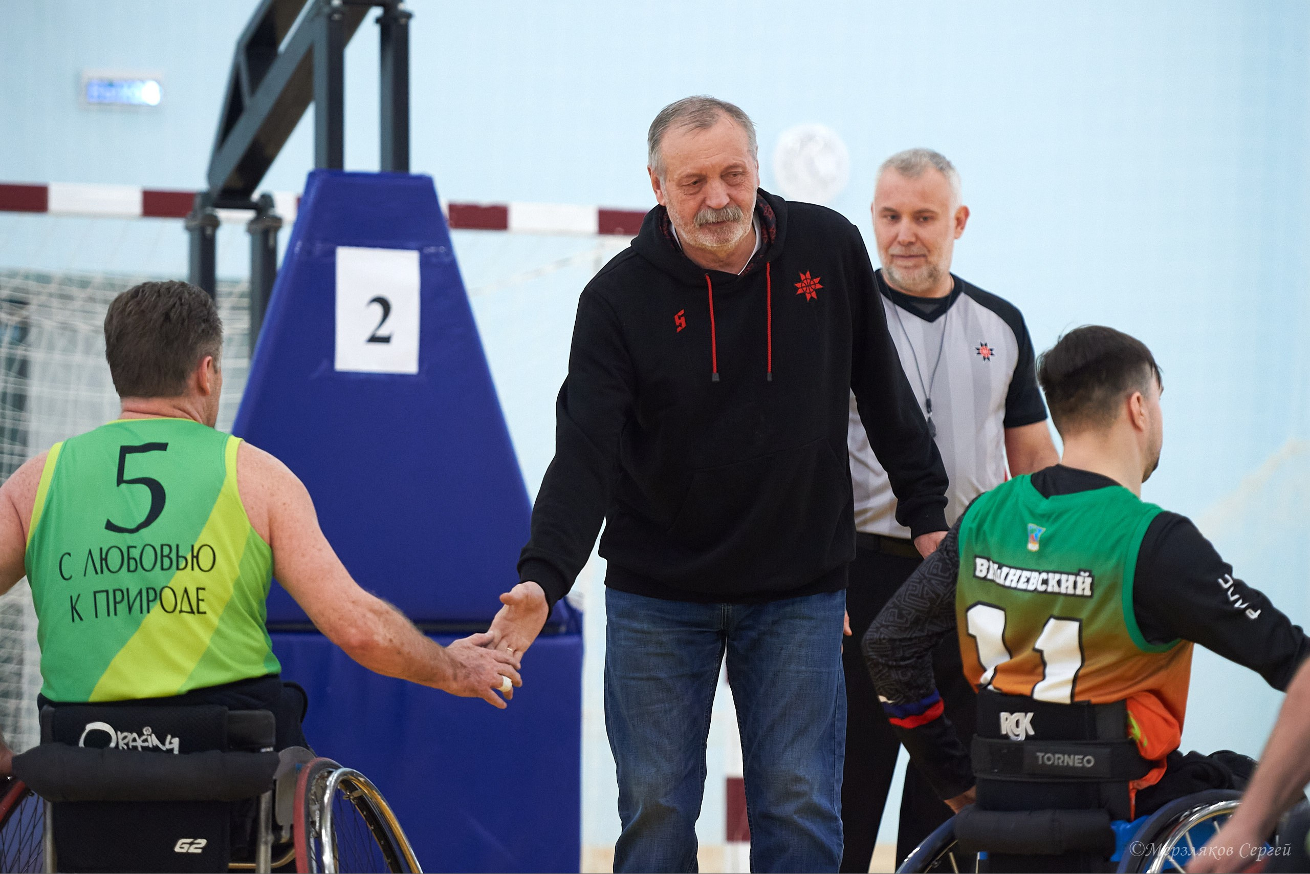 X традиционный Рождественский турнир по баскетболу на колясках. Ижевск. Спортивный репортажный фотограф в Ижевске Сергей Мерзляков