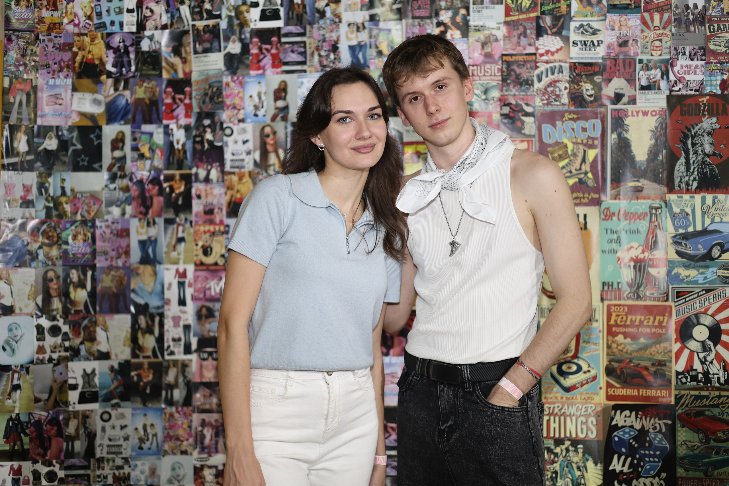 Student american-style party. Mintonov's Film Studio