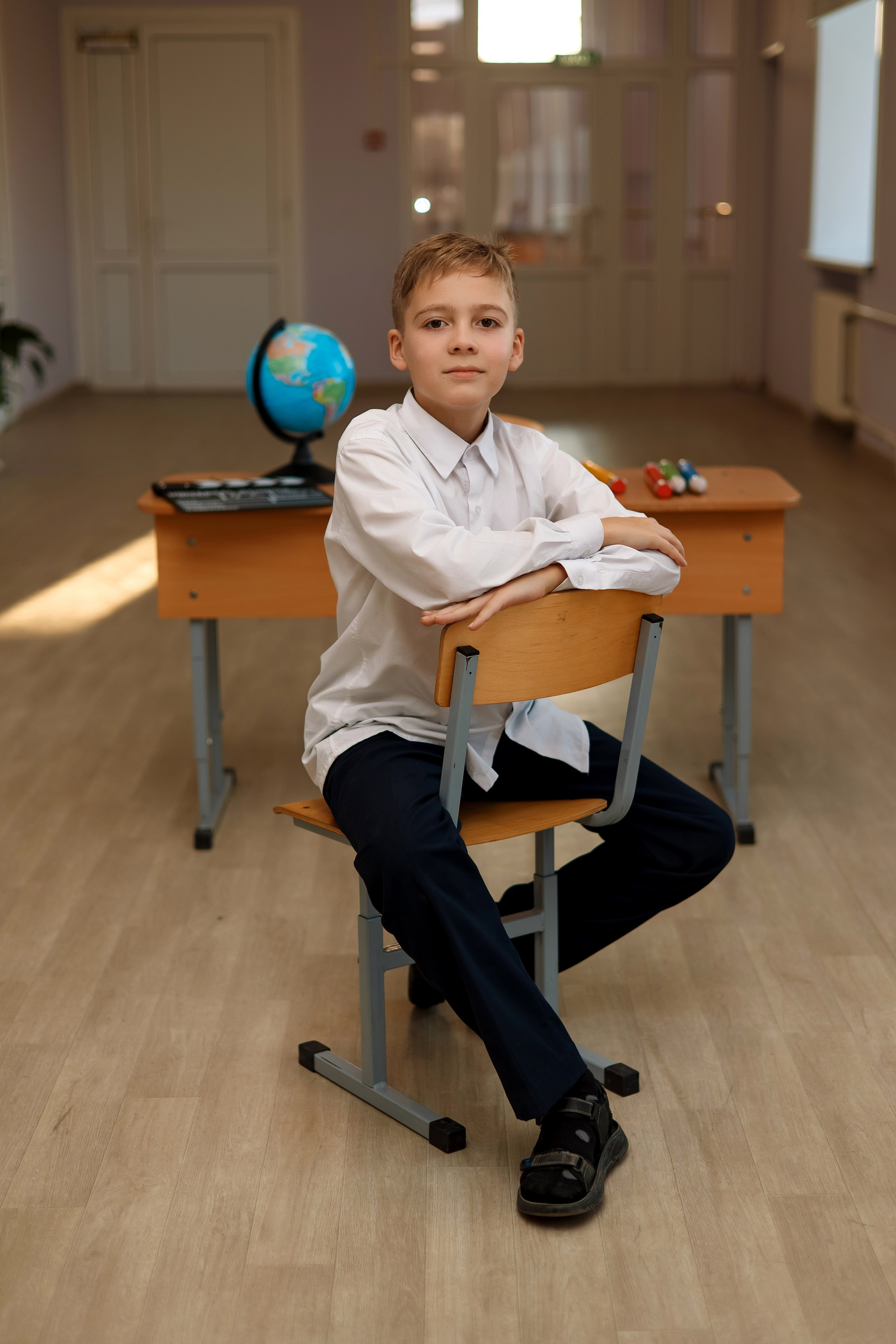 Школа 17, 4 класс. Фотограф Любовь Корниенко, Примоский край