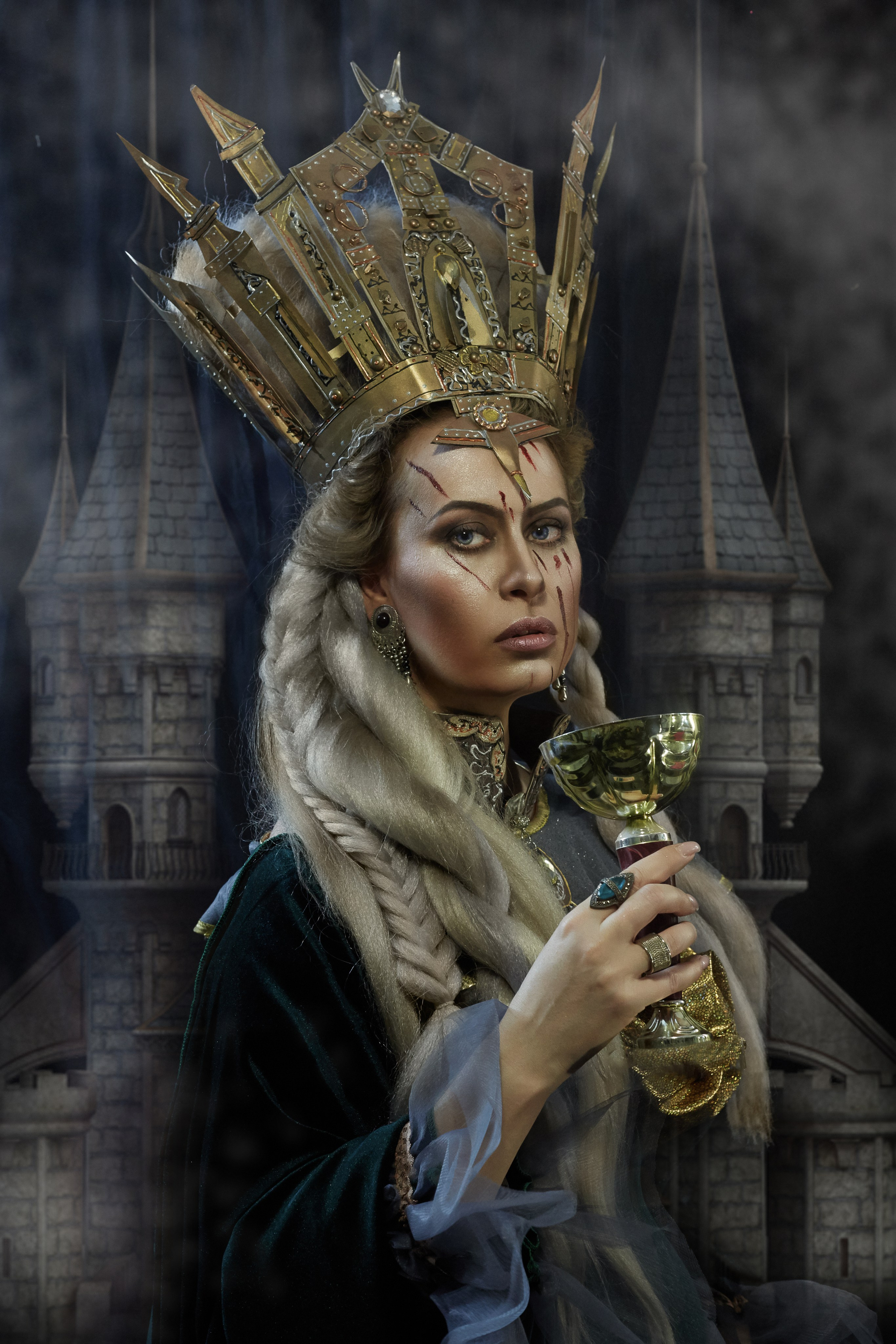 Королева. Без использования нейросети. Свадебный фотограф, портретный фотограф в Москве и Саратове Оксана Анциферова