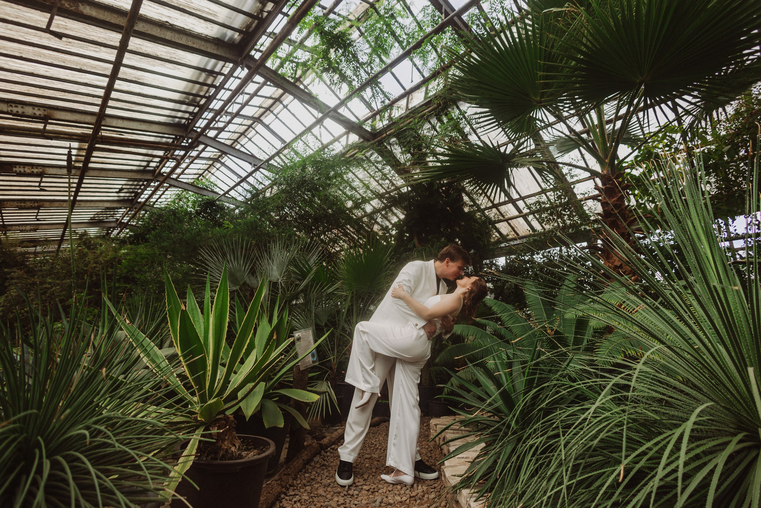 Старая фондовая оранжерея. Свадебный фотограф Маргарита Глумскова