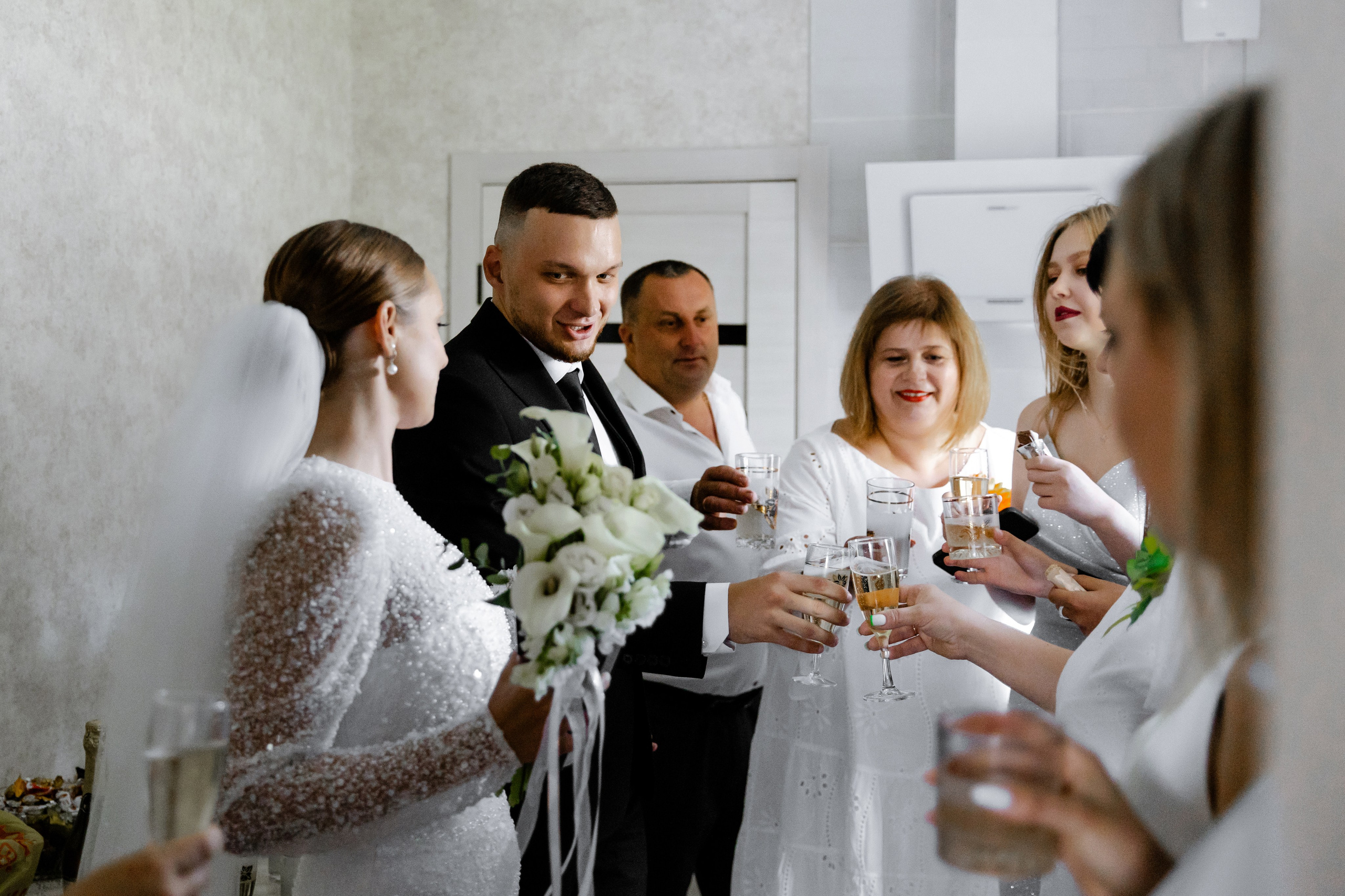 Свадебный день Саши и Влады. Свадебный фотограф Анна Бабахина