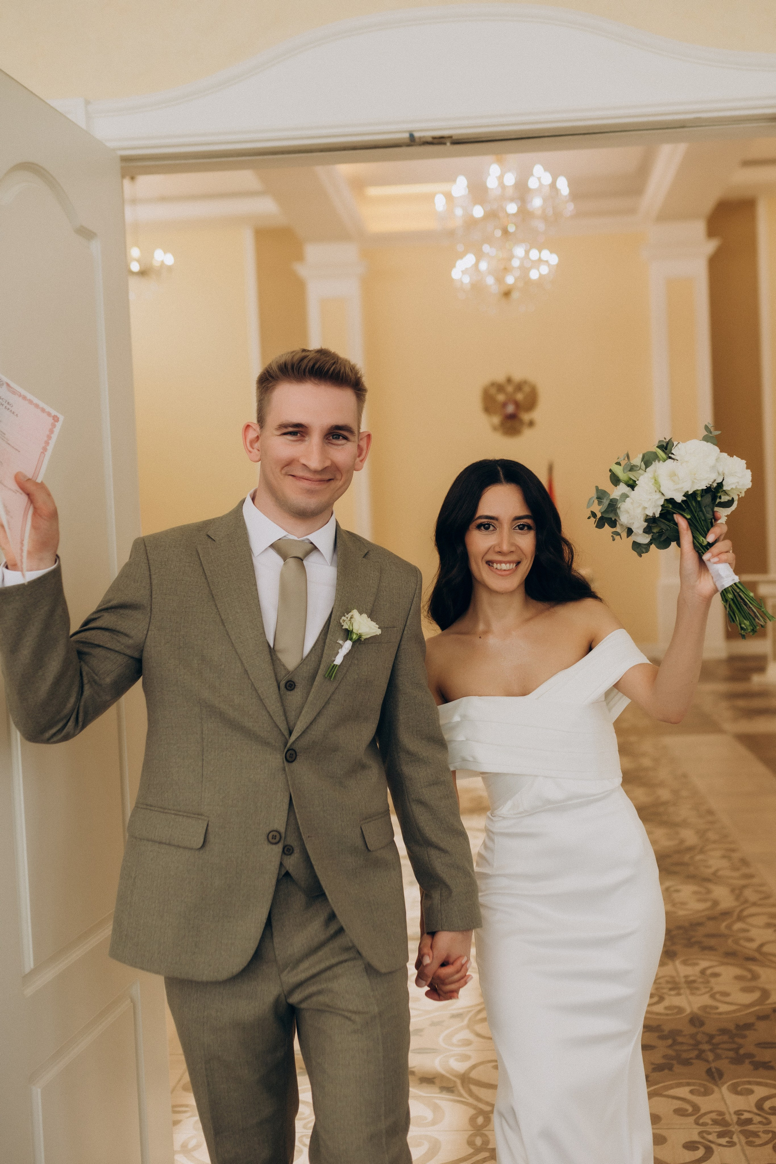 Сергей и Эльнара | Загс Калининского района. Свадебный и love story фотограф в Санкт-Петербурге