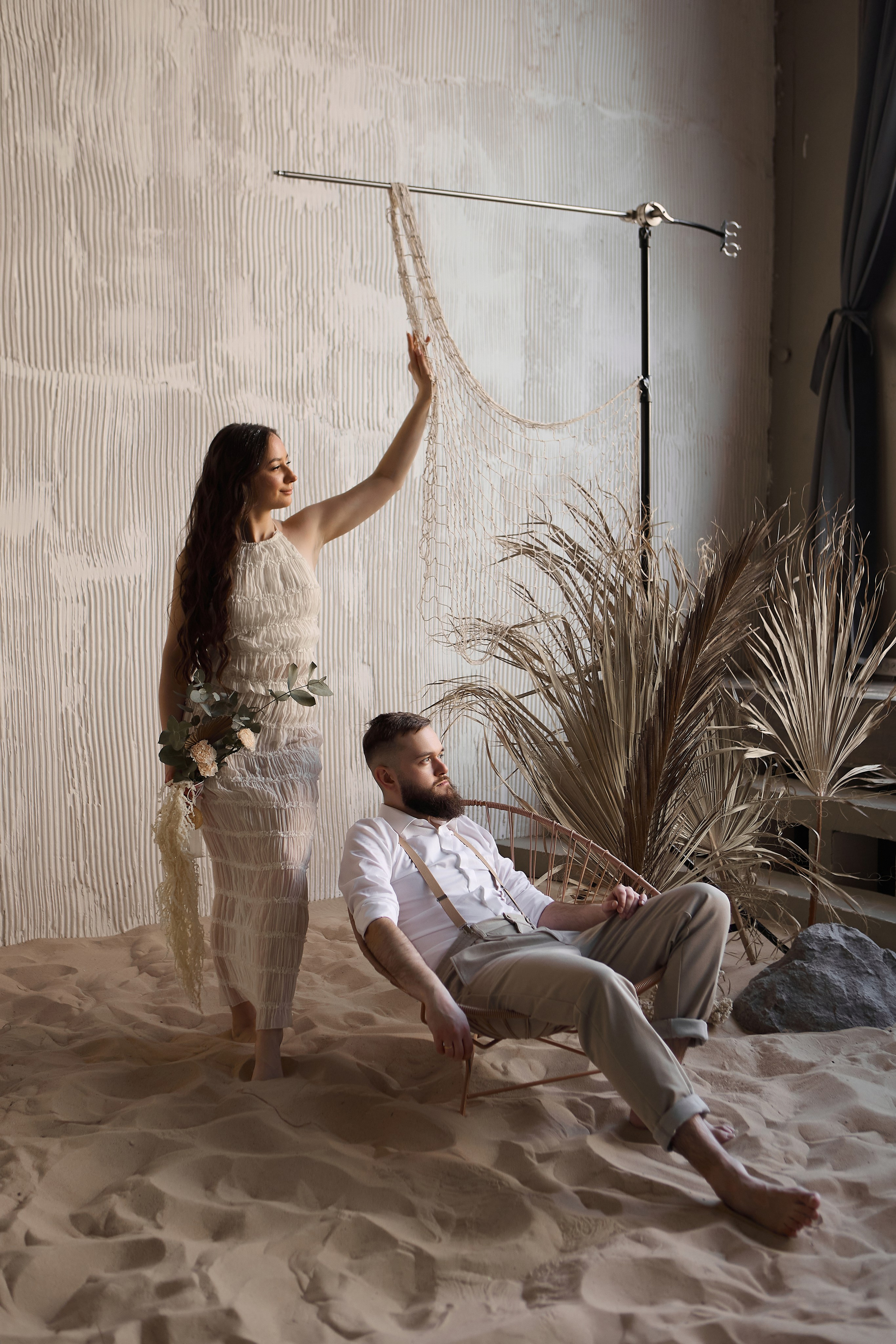 Свадебная фотосессия в морском стиле. Свадебный фотограф Нижний Новгород