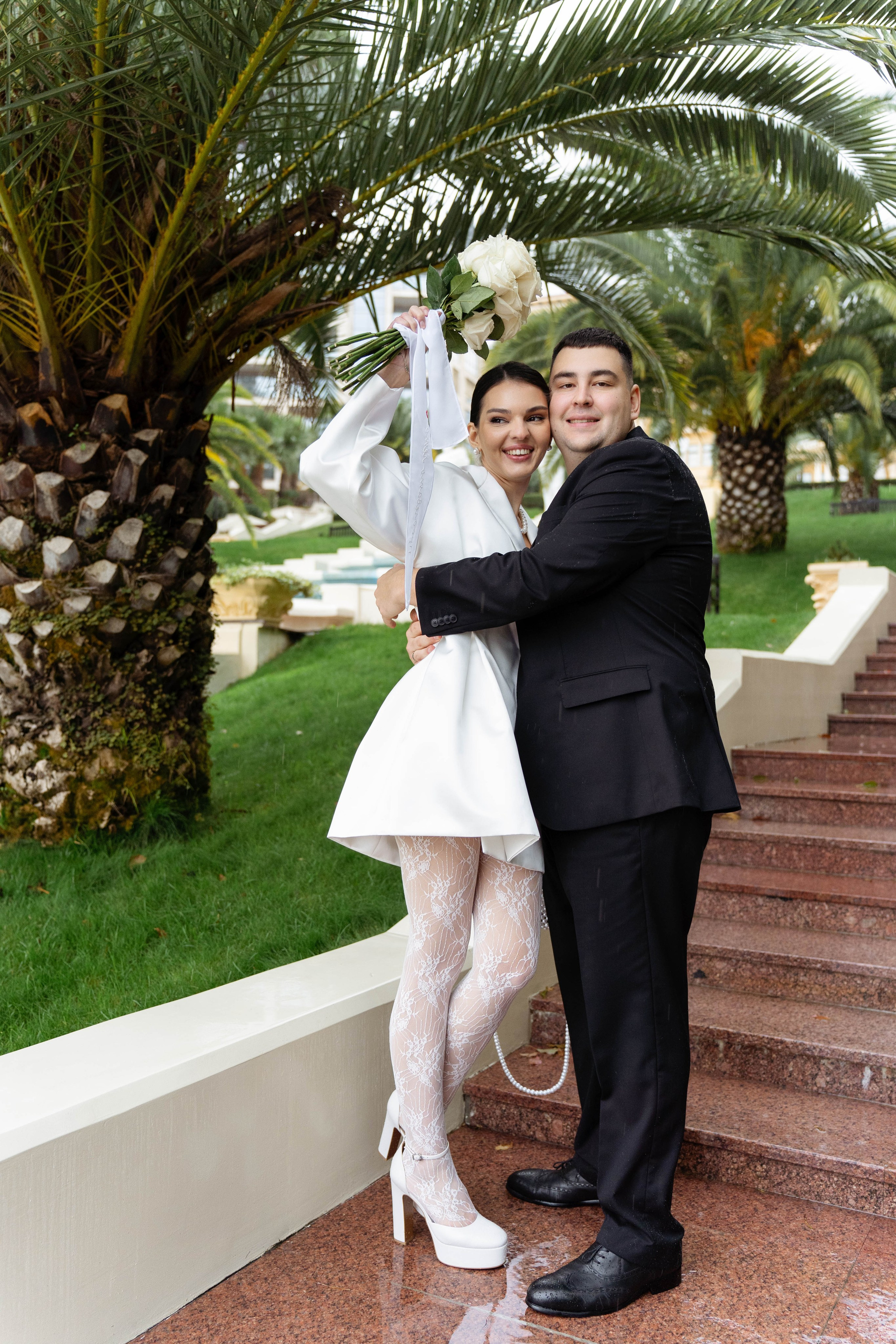 Даша и Саша. Сочи. Ноябрь. Свадьба для двоих. Свадебный фотограф Катерина Чулкова