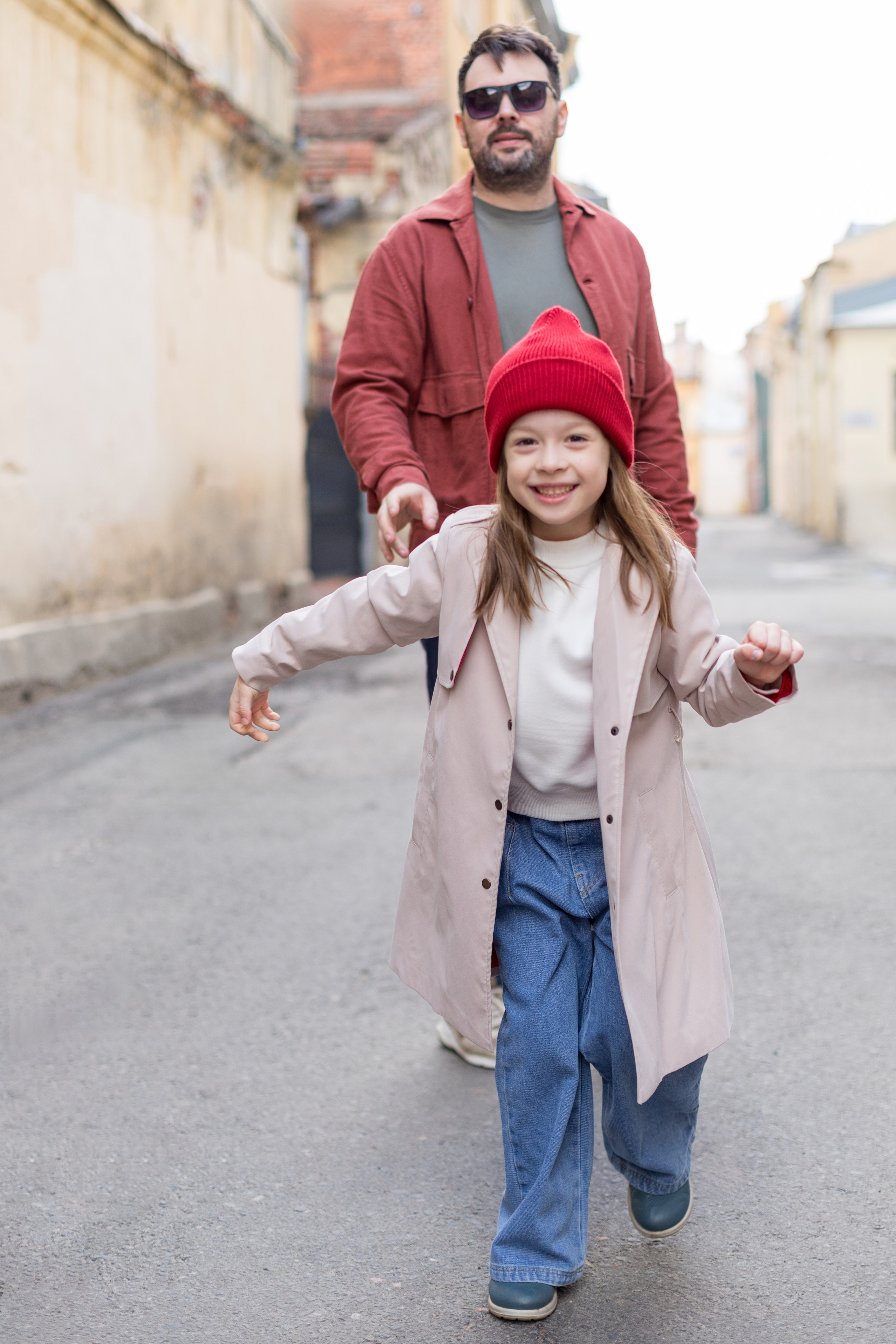 Папа и дочка. Детский и контент фотограф Надя Волкова Санкт-Петербург