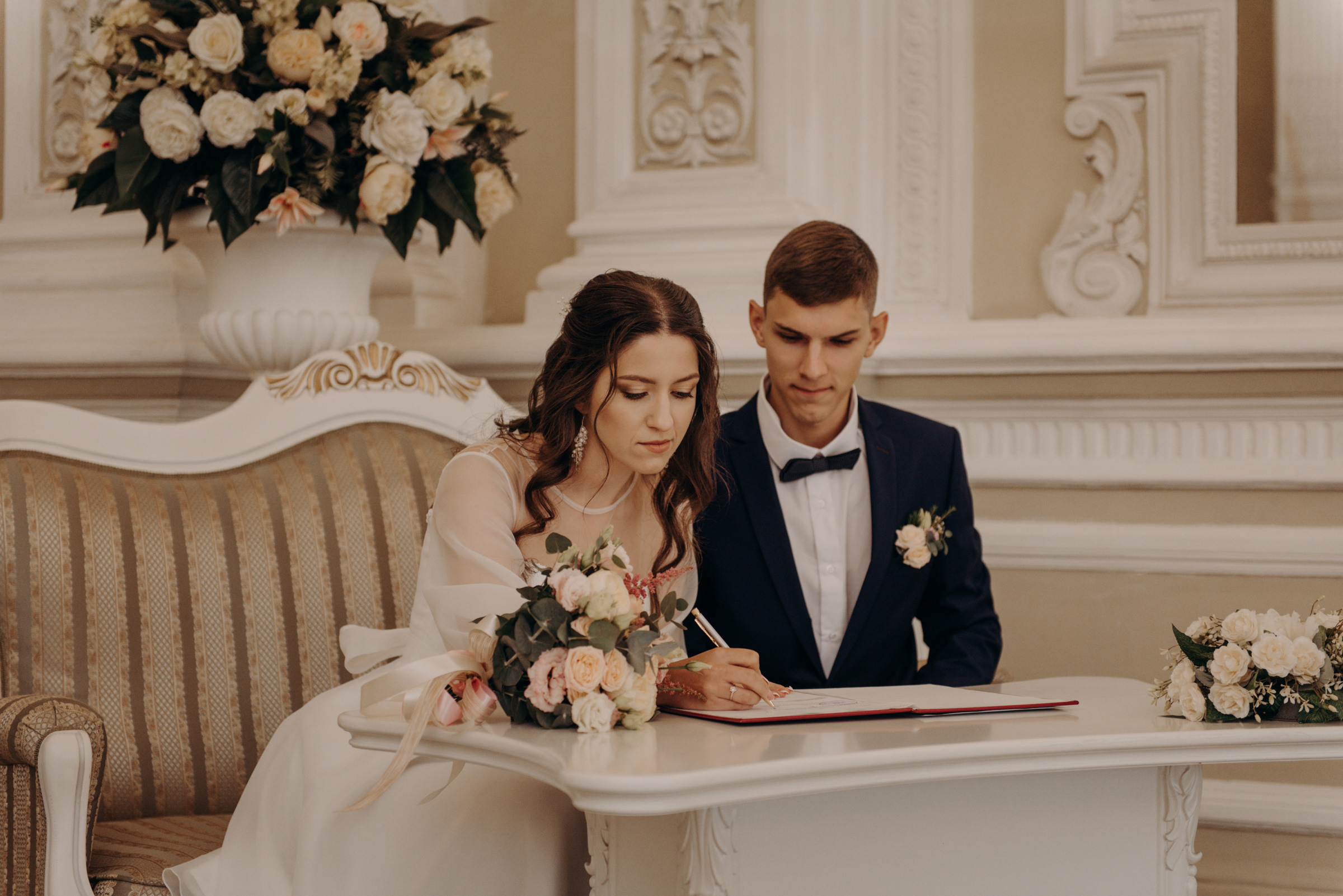 фотограф на регистрацию бракосочетания в первый дворец