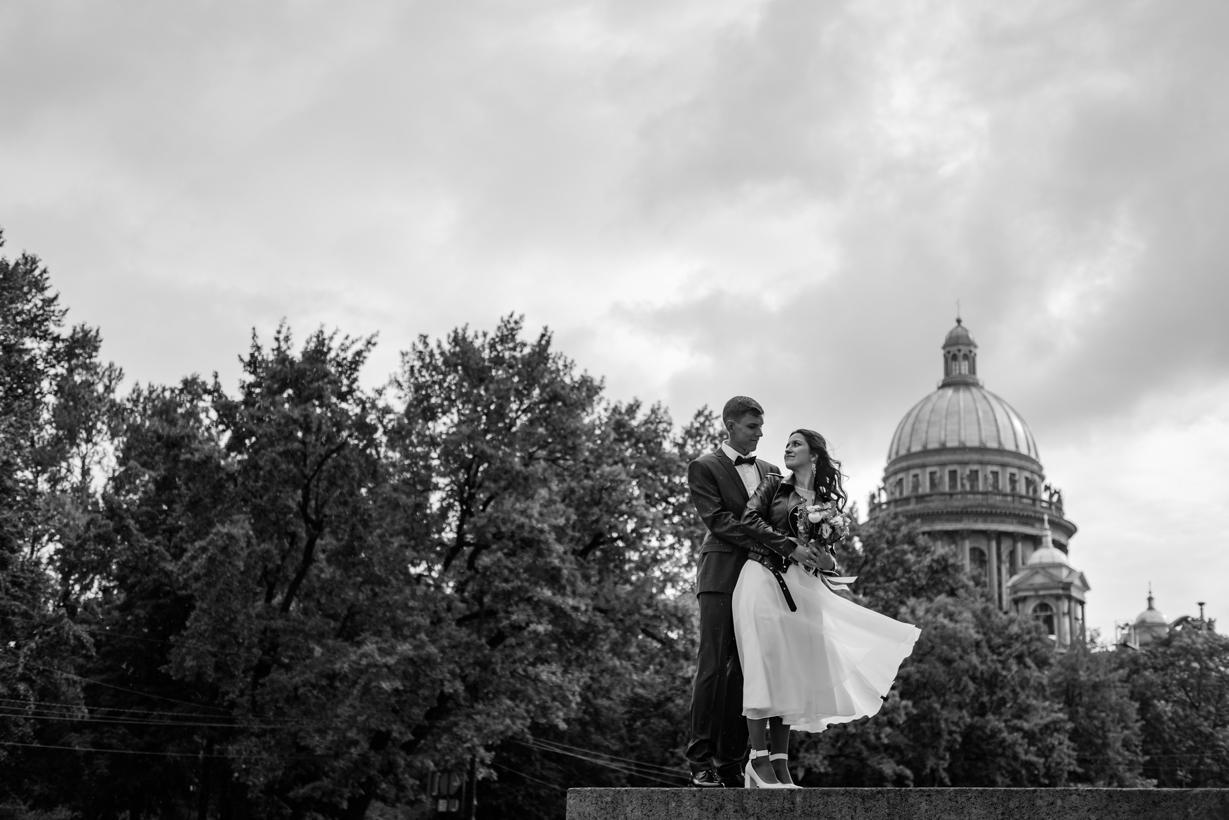 свадебная фотосессия у Исаакиевского собора