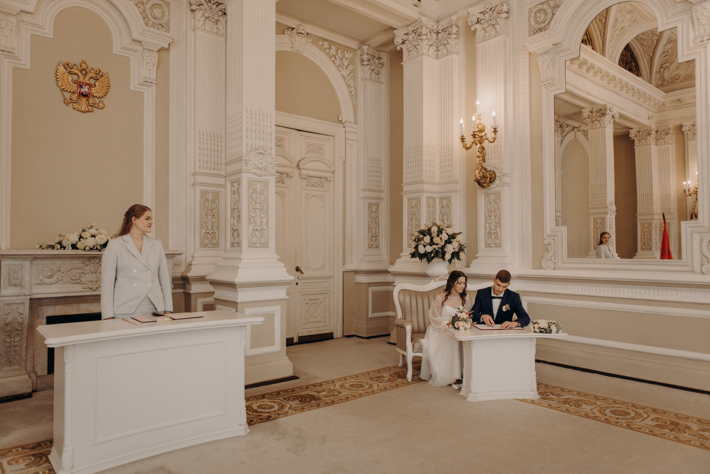 фотограф на регистрацию бракосочетания в первый дворец
