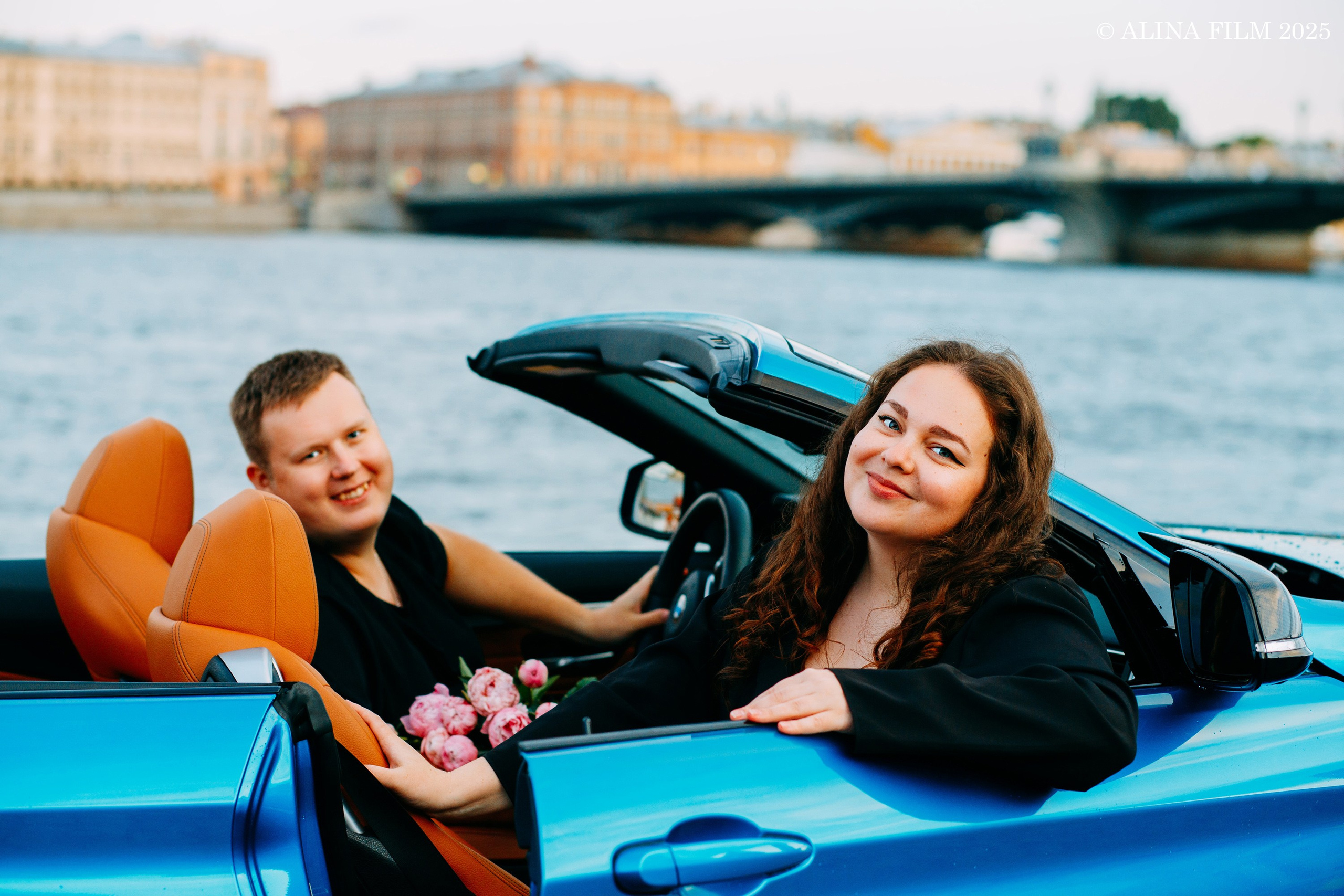 Фотосессия с кабриолетом. Фотограф в Санкт-Петербурге Alina Film