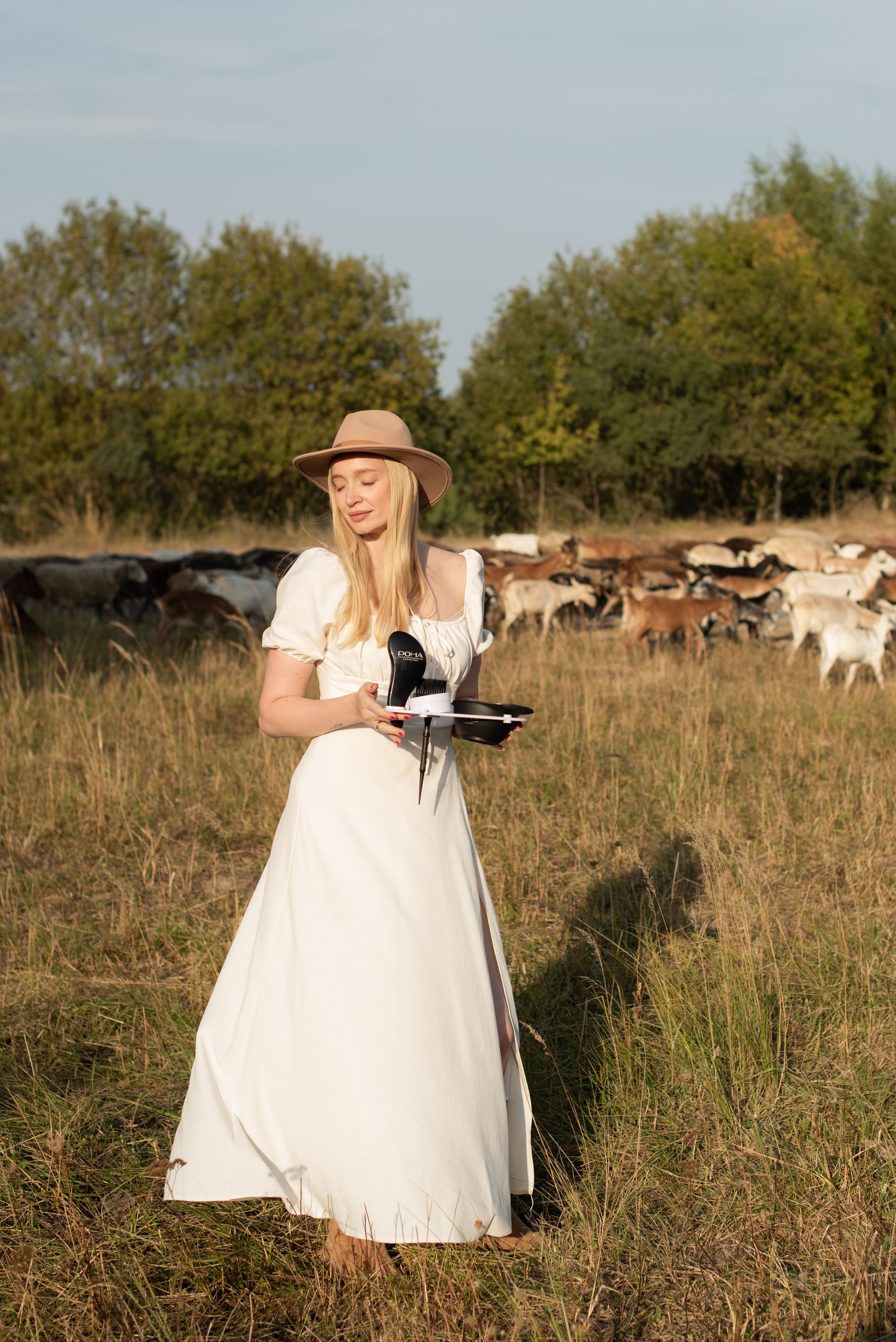 Съемка для бренда РОНА на природе. Женский фотограф в Москве и МО