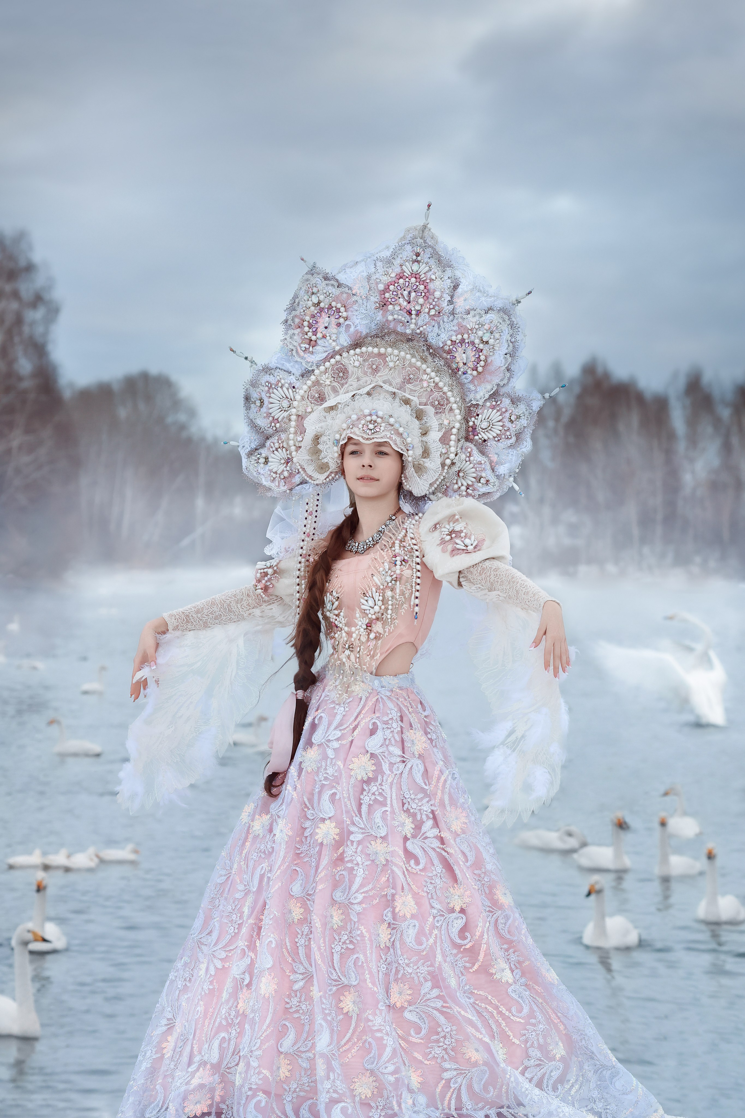 Лебединое озеро. Сказочный фотограф фотопроекты фототуры в Новосибирске и на Алтае