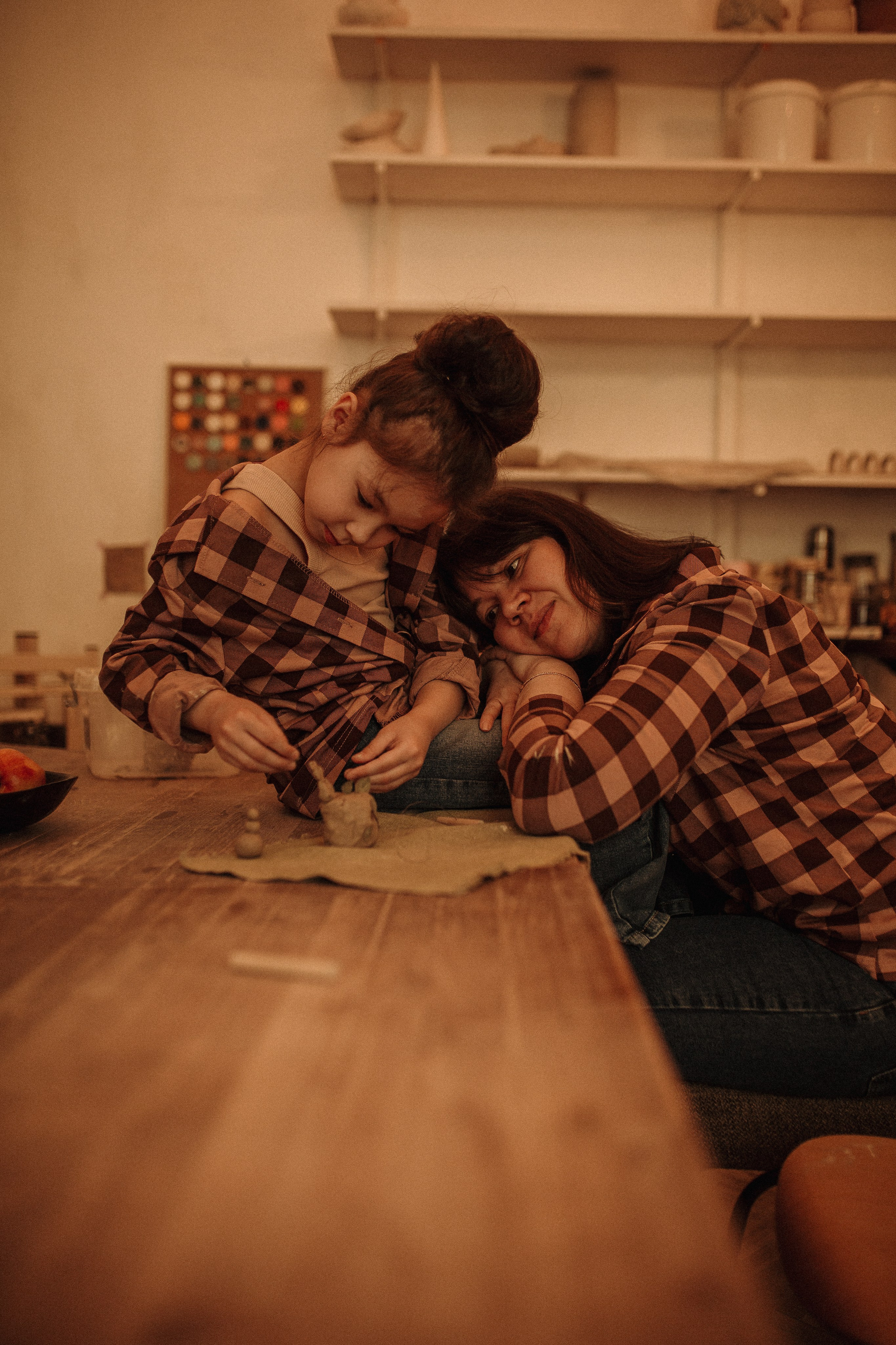 Дина & София гончарная. Семейный и Свадебный фотограф в Санкт-Петербурге Плохая Екатерина