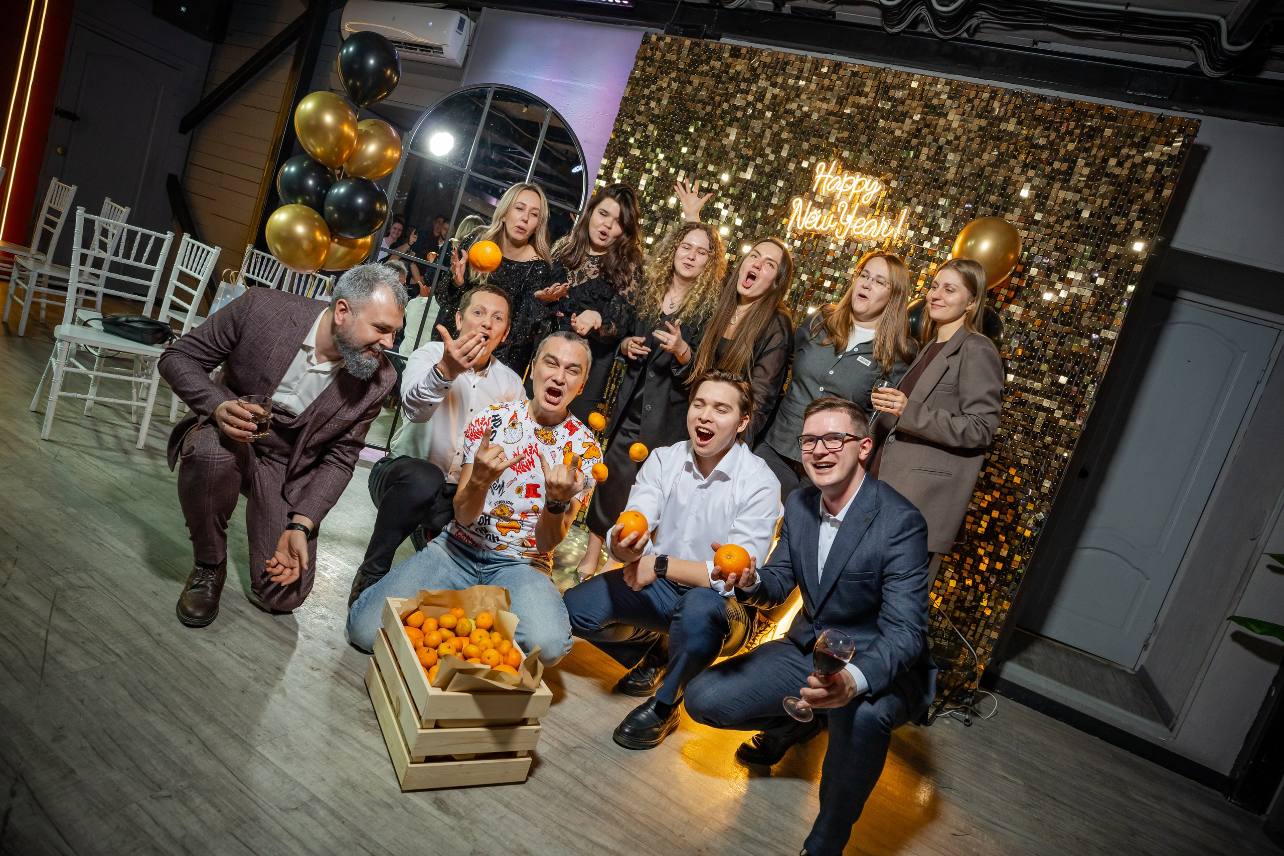 Корпоратив в Loft Memories Декабрь 2025. Фотограф Александр Вишняков