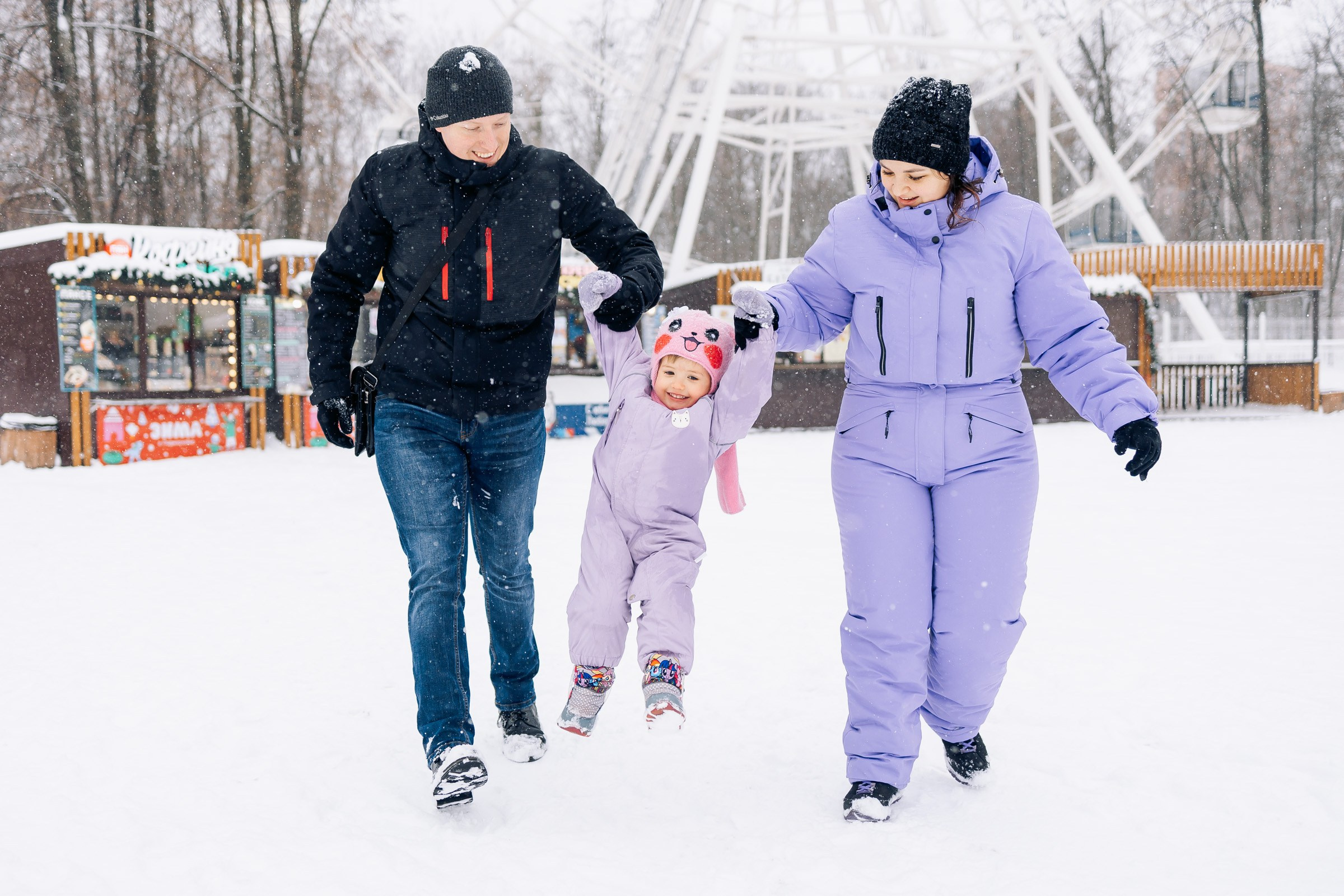 Семейная прогулка. Семейный Фотограф в Москве Евгения Симоненко