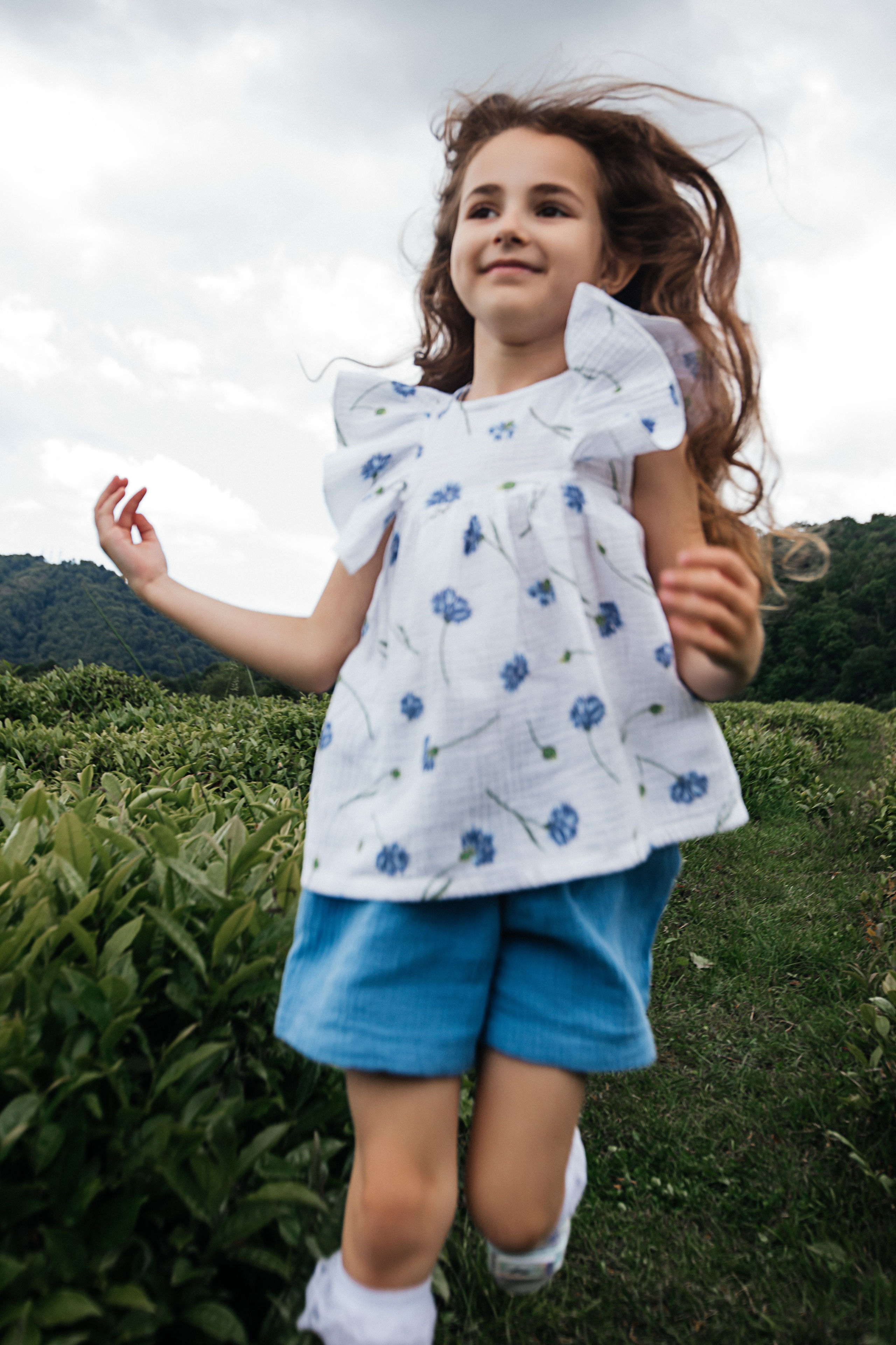 Tea plantation. Efimova Model Agency