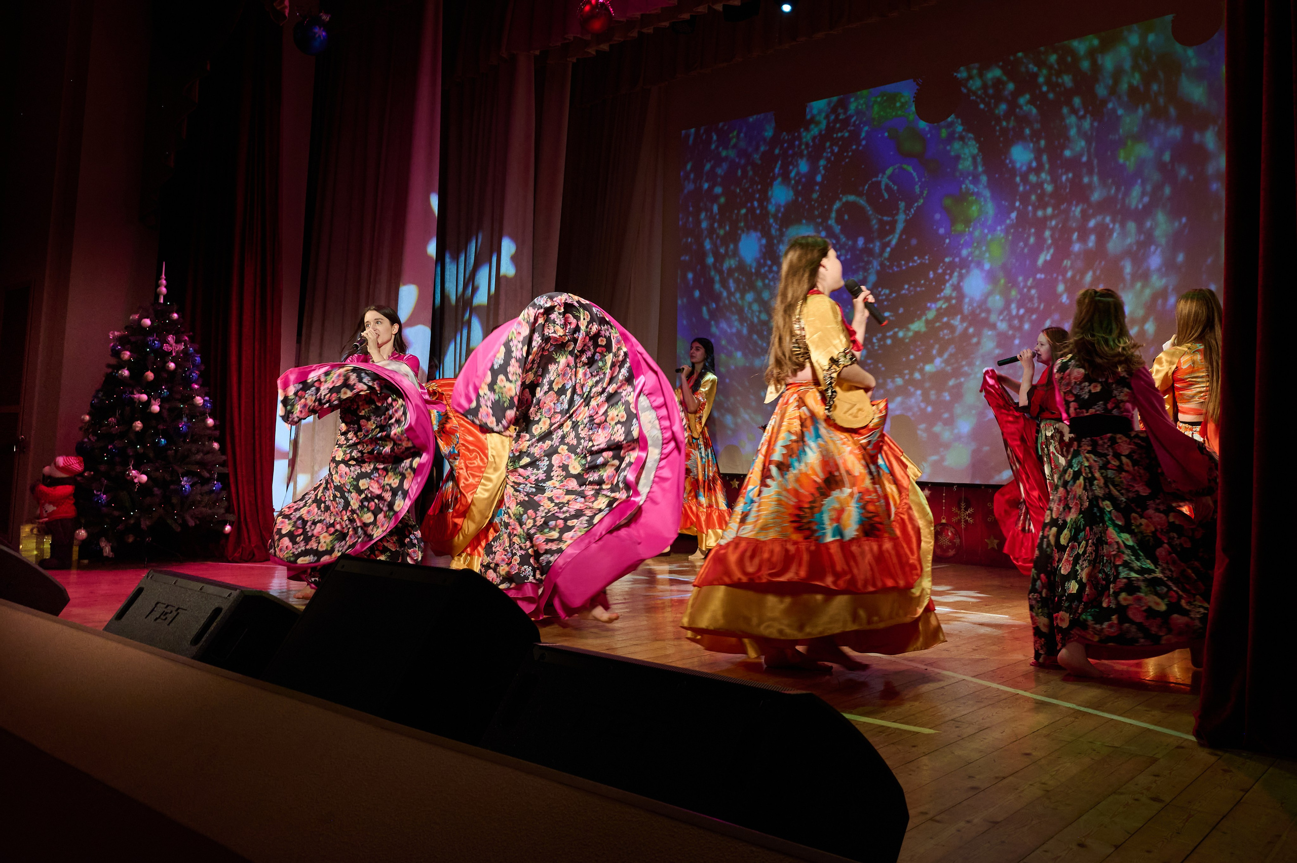 Новогодний концерт. Жизнь курорта Кабардинка в фотографиях