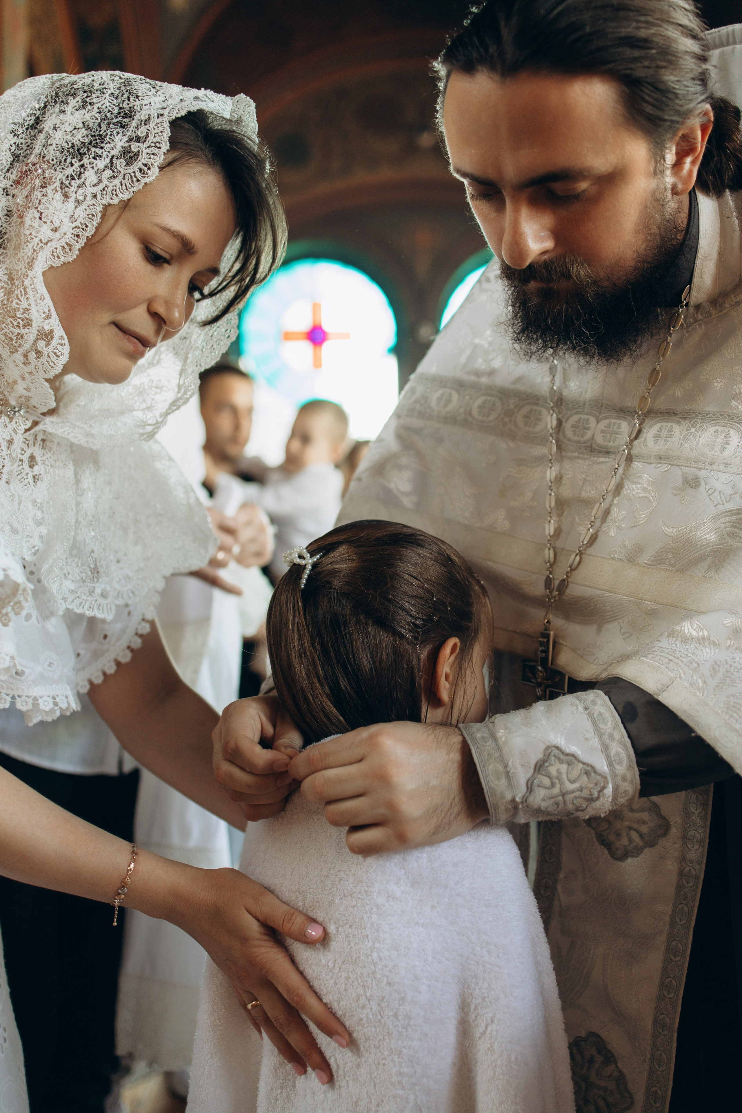 Двойное крещение Анны и Саши. Самый теплый фотограф в Краснодаре Рябоконь Ксения