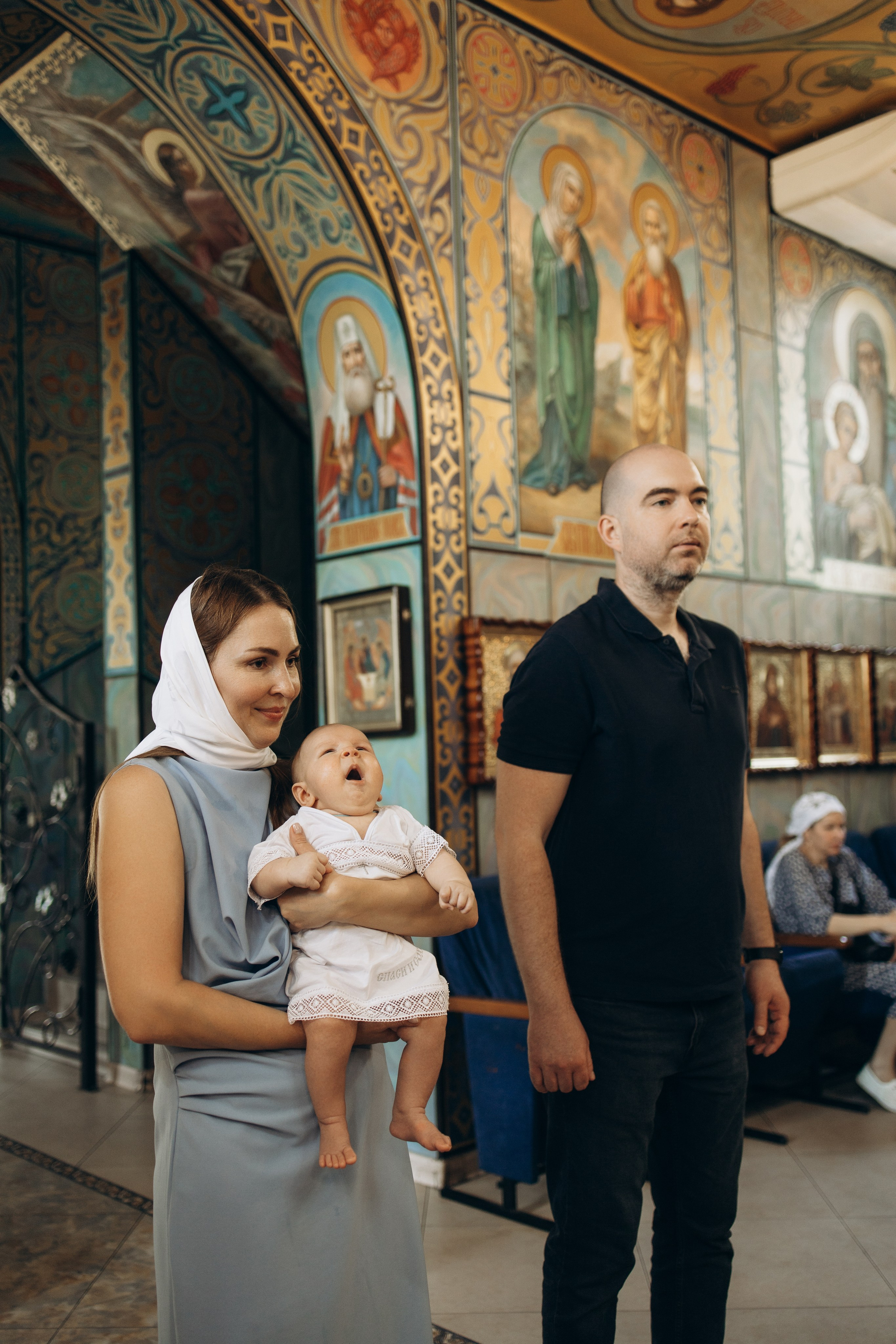 Крещение Ивана. Самый теплый фотограф в Краснодаре Рябоконь Ксения