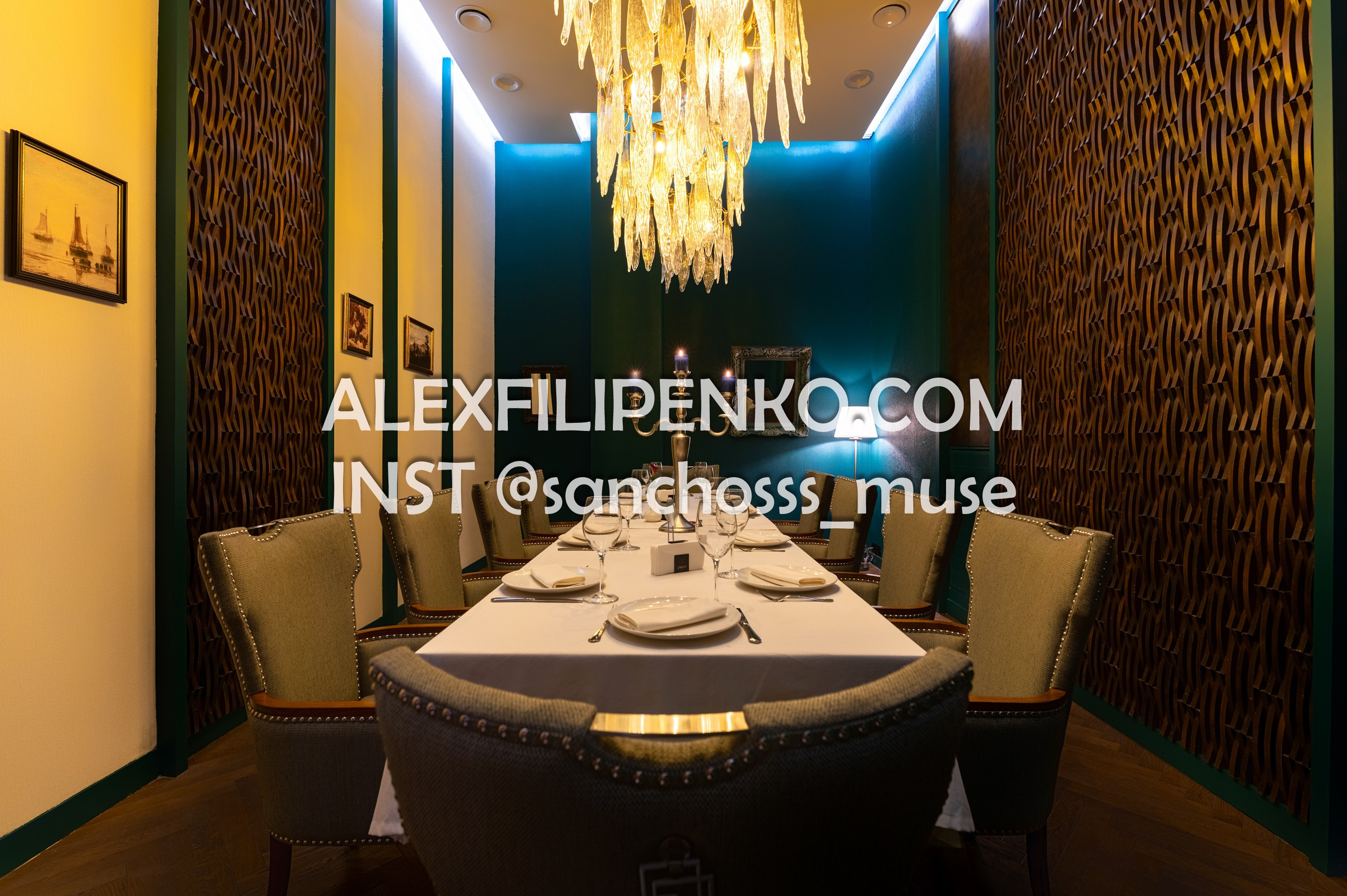 Ресторан Once. Фотограф интерьера недвижимости и архитектуры в Астане