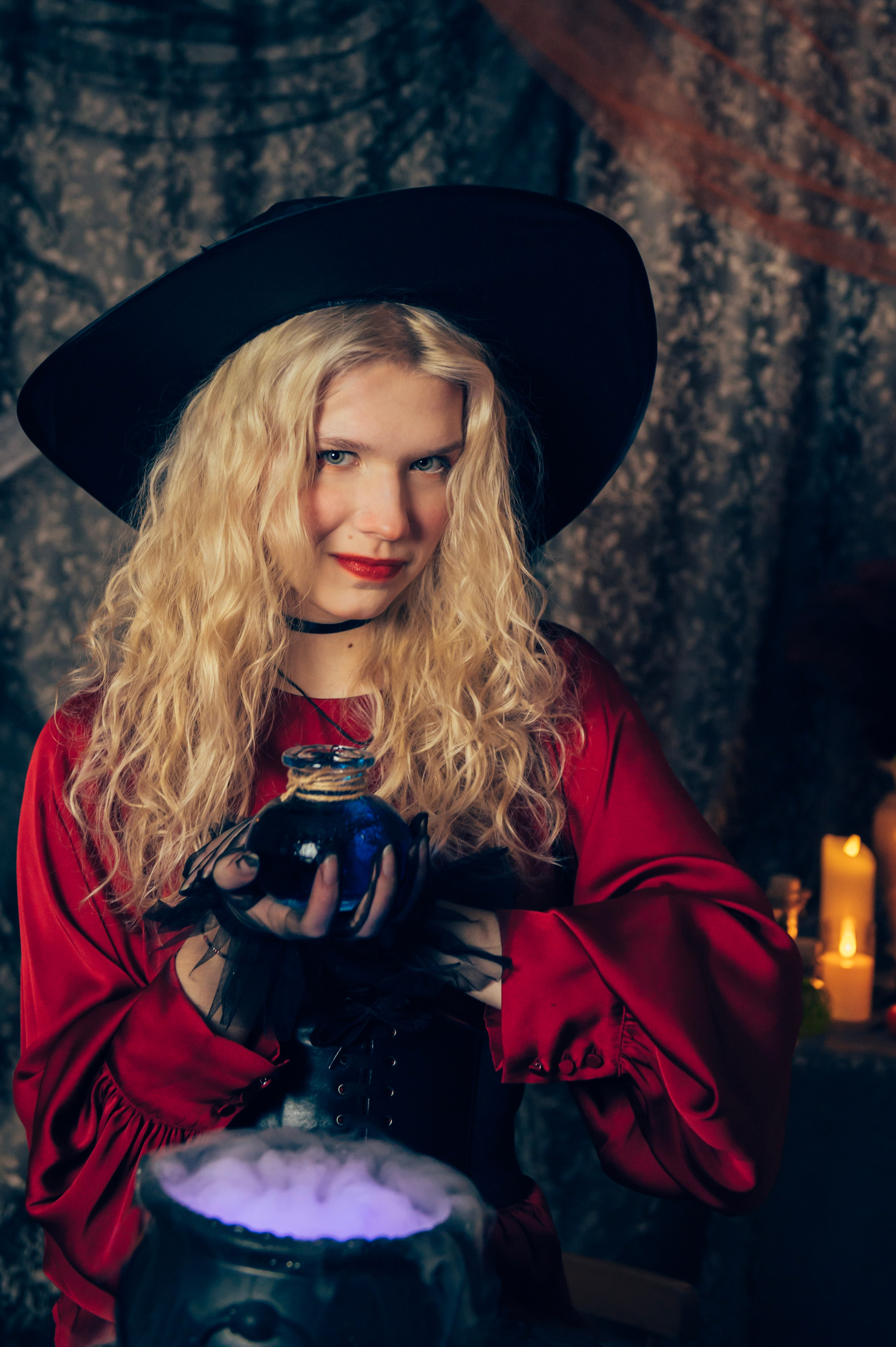 Witch in red. Свадебный и семейный фотограф в Москве Елена Новикова