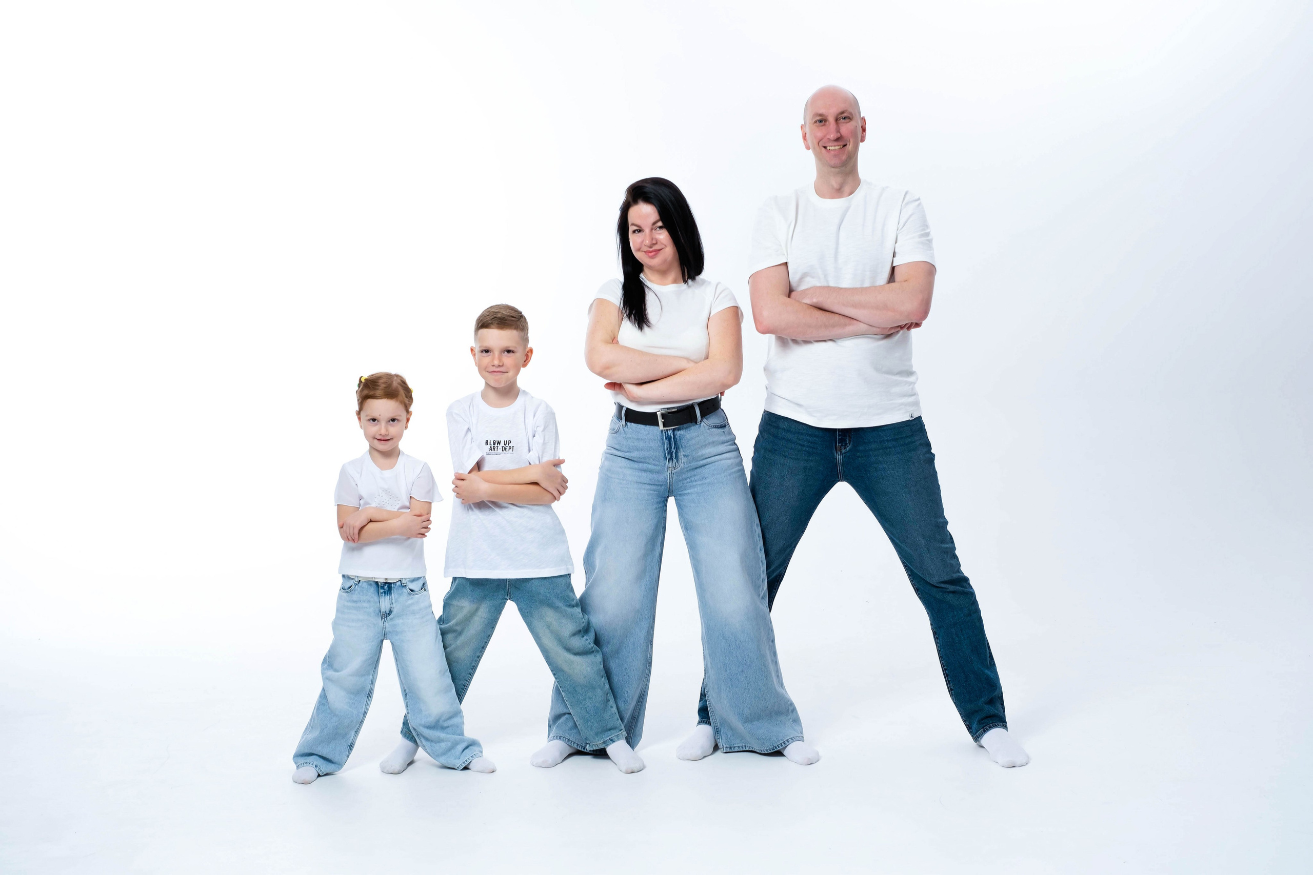 Семья Васютиных. Студийный, портретный, семейный фотограф Южно-Сахалинска Яна Радаева