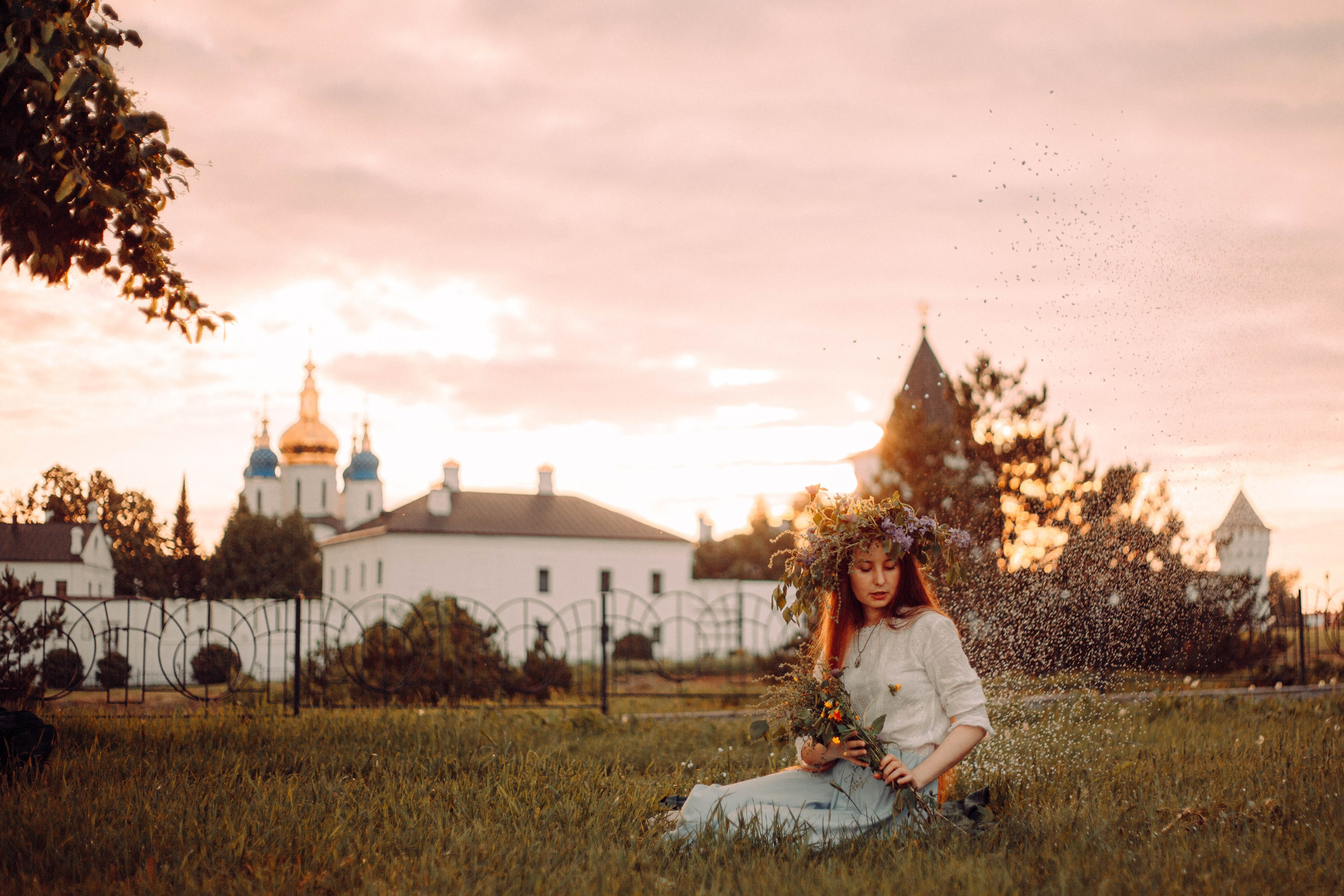 Девичьи венки. Арт-фотограф Крис Л. в Тобольске: портрет, семейные, свадьбы