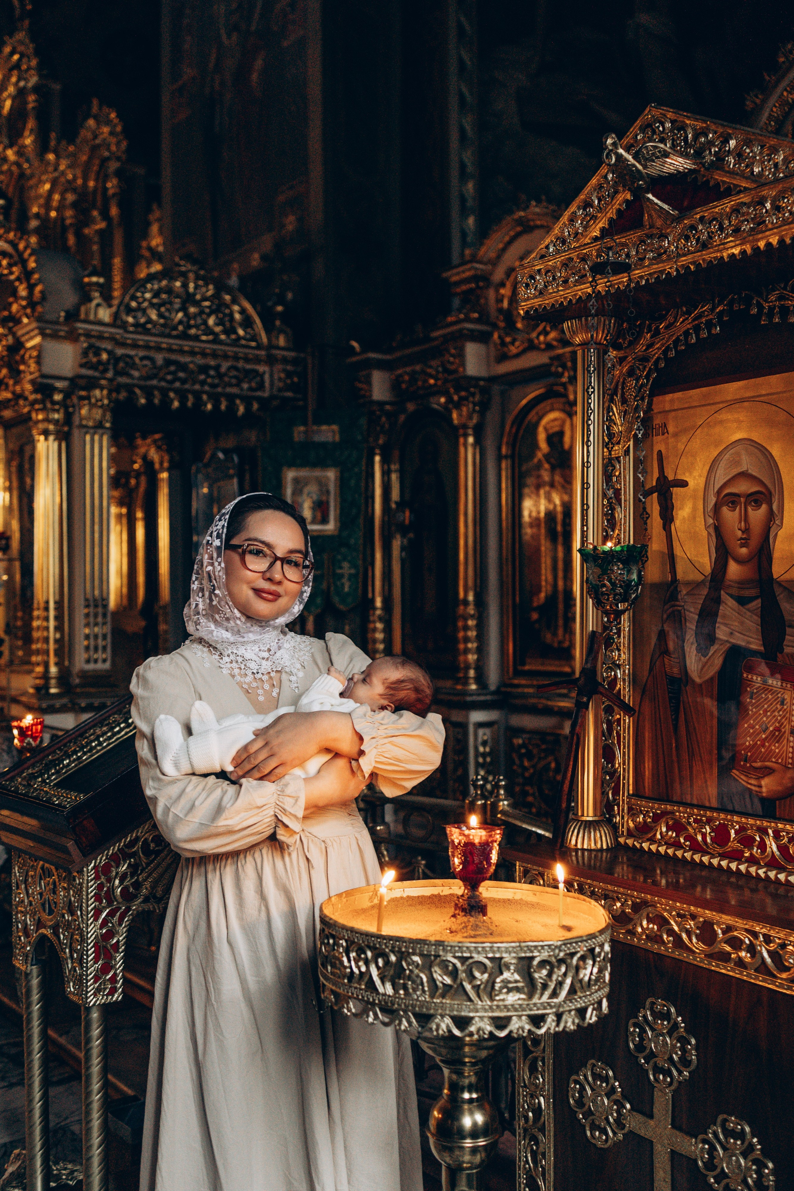 Крещение в Храме Воскресения Словущего в Даниловской Слободе. Главная
