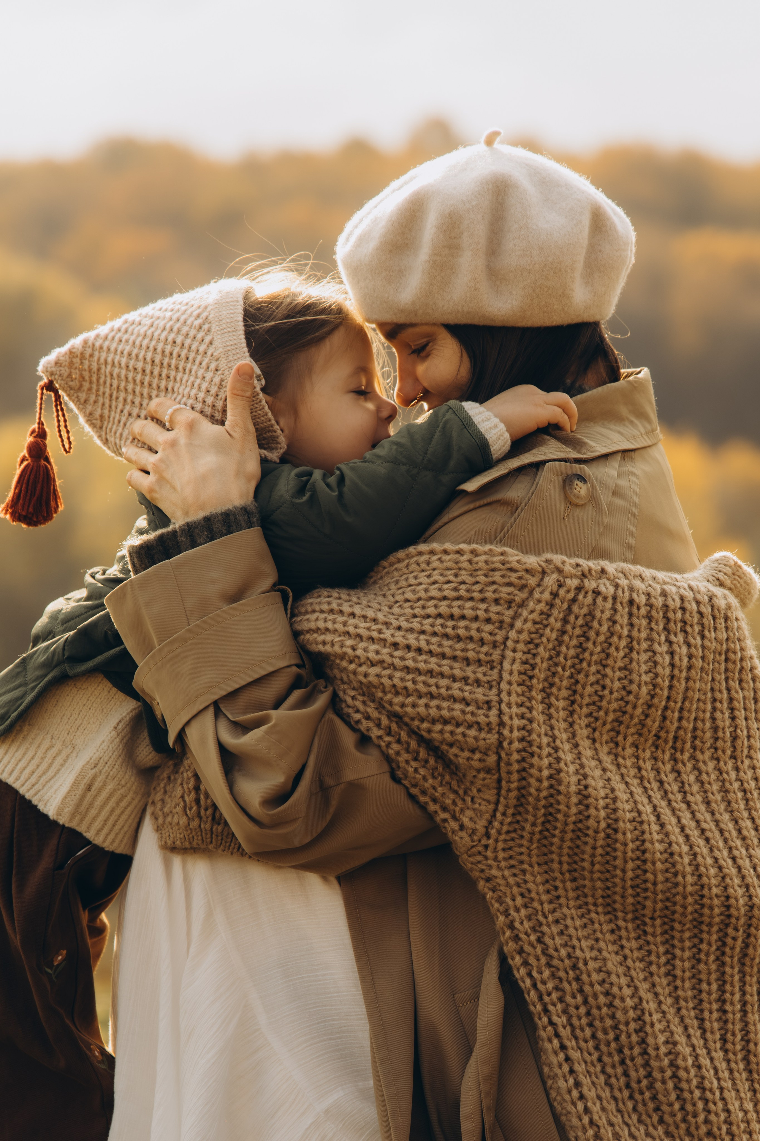 Теплая осенняя история. Семейный фотограф в Москве Лоншакова Кристина