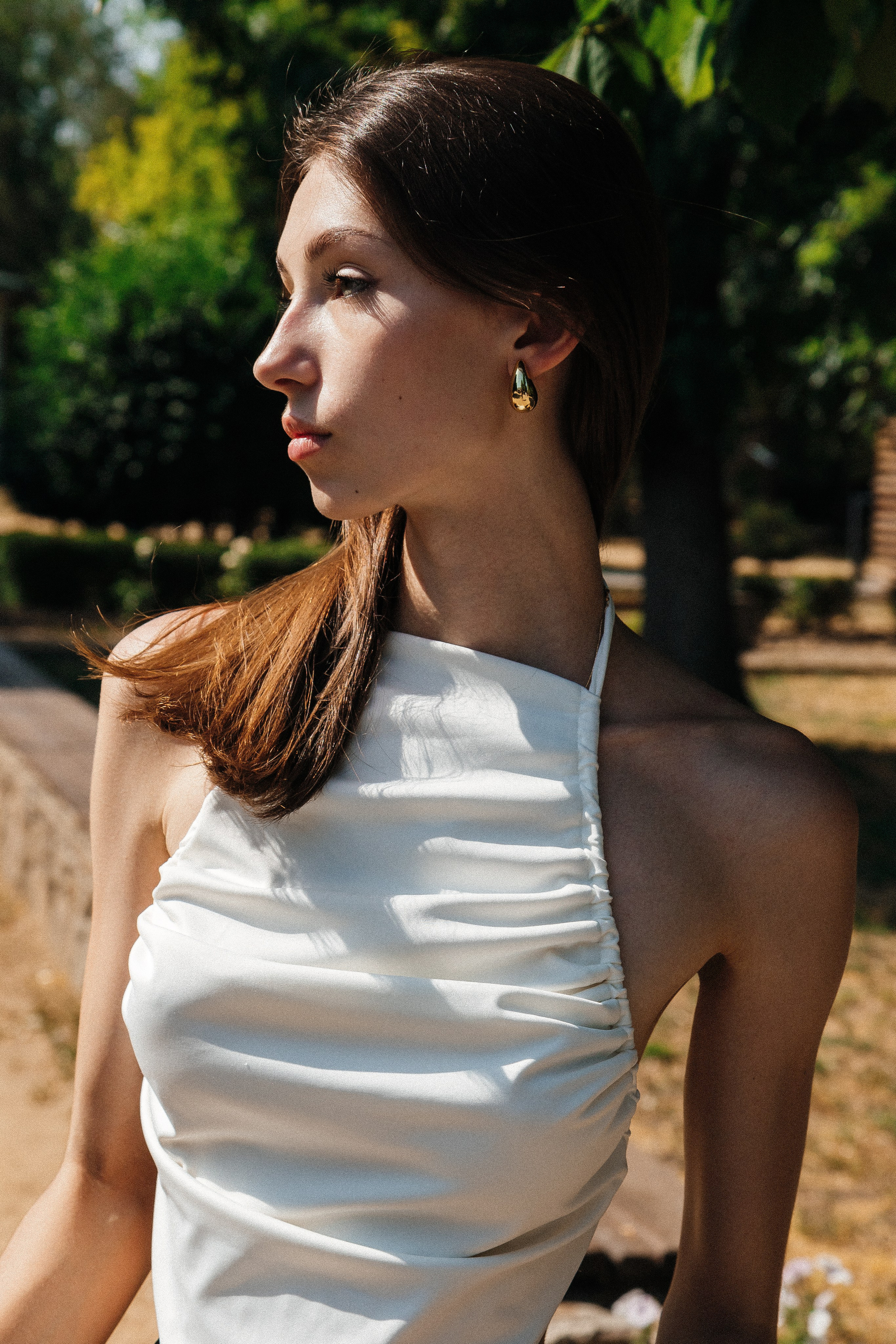 Лера в парке Горького. Фотограф Александр Бигари