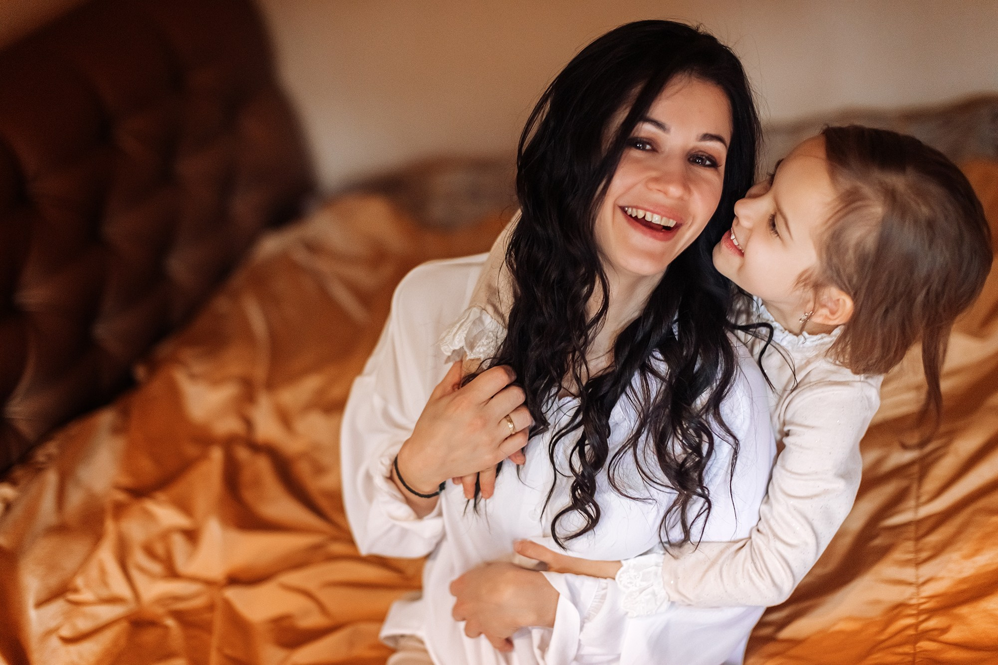 Семейная домашняя фотосессия. Детский и семейный фотограф новорожденных в Москве Михайлина Татьяна