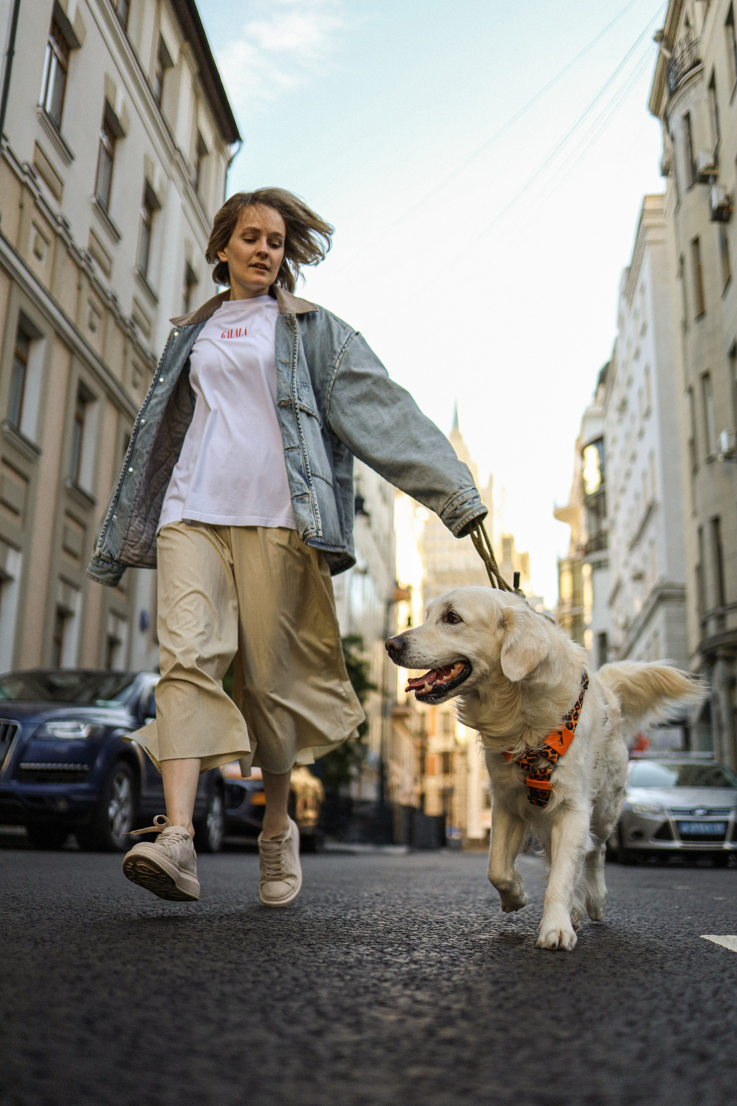 Зиз и Юля. Прогулка по Москве. Фотограф-анималист Ксения Шевцова|Москва