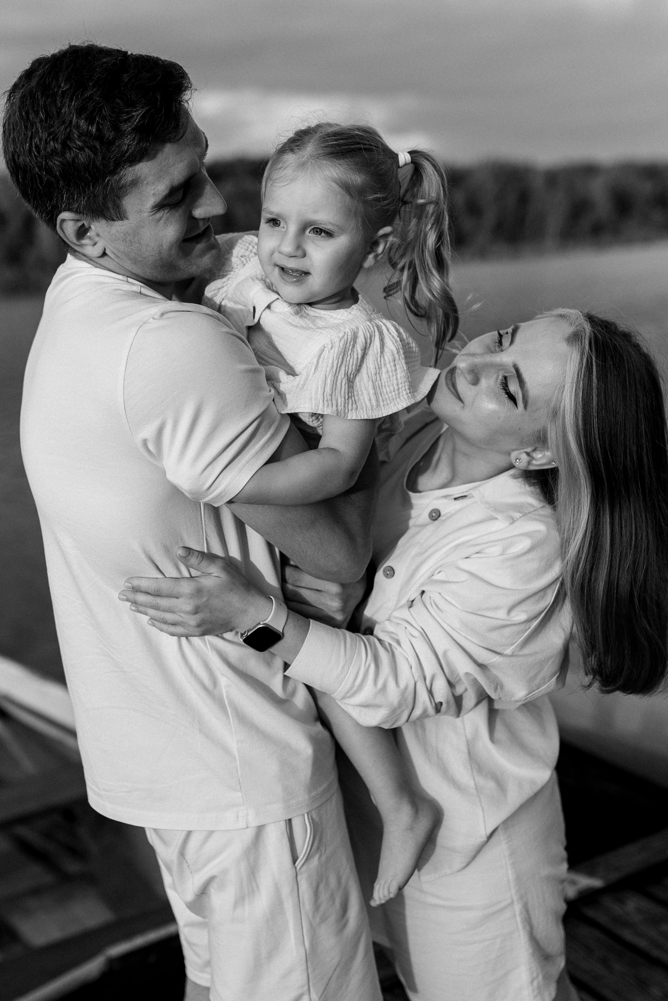 Летняя прогулка на закате. Семейный фотограф в Москве Екатерина Север