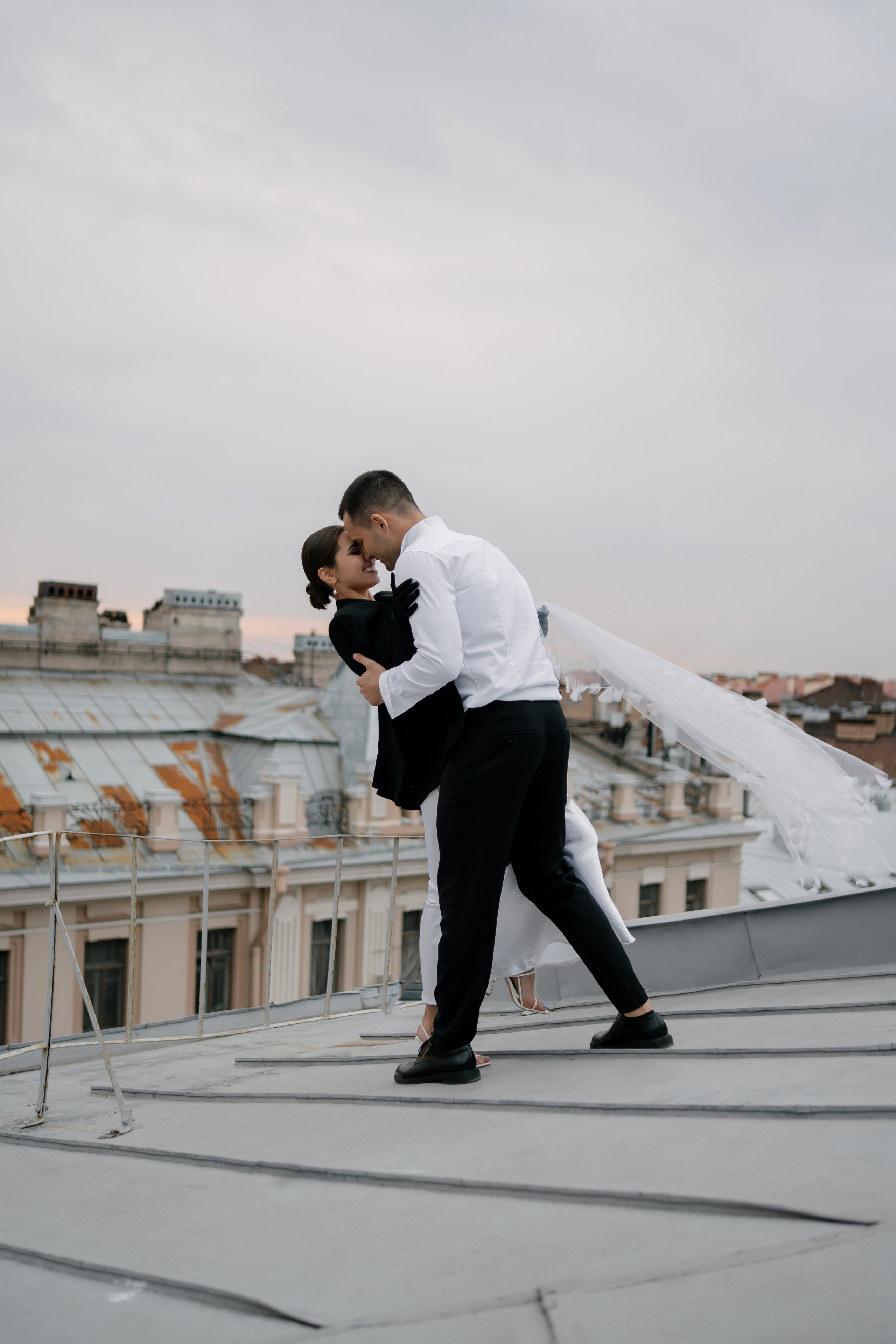 На крышах Питера. Семейный и свадебный фотограф в Красногорске Анастасия Тихонова