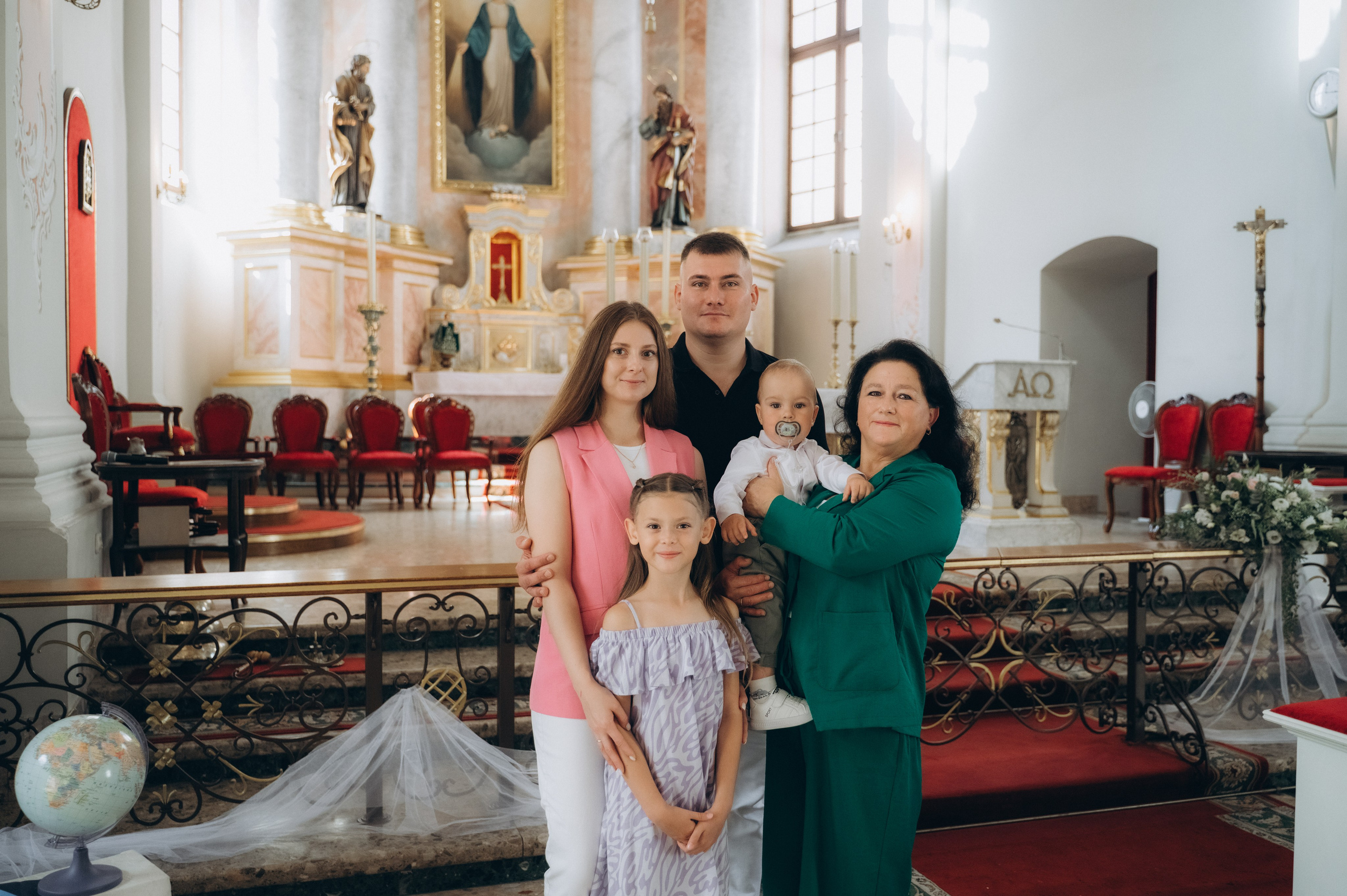 Крещение Александра (Белый Костёл). Семейный фотограф в Минске Дарья Дреко