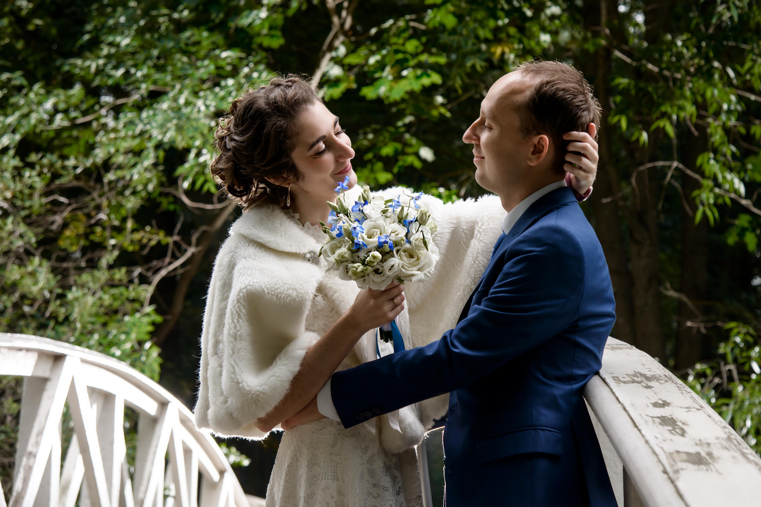 Прогулка в Остафьево, Андрей и Сабина. Фотограф Москва