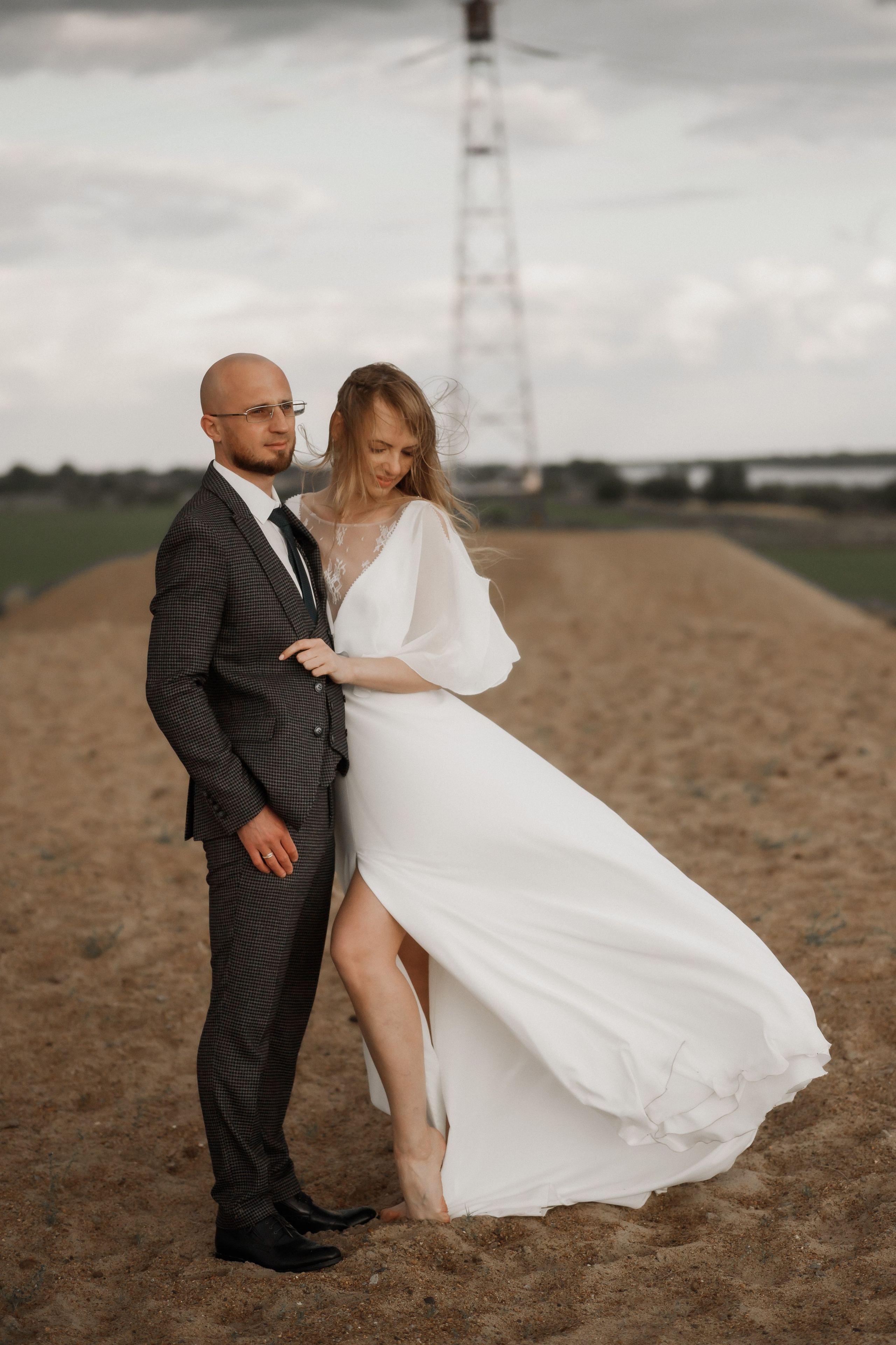 В песках на закате. Креативный и женский Фотограф Омске Наталья Лебедева