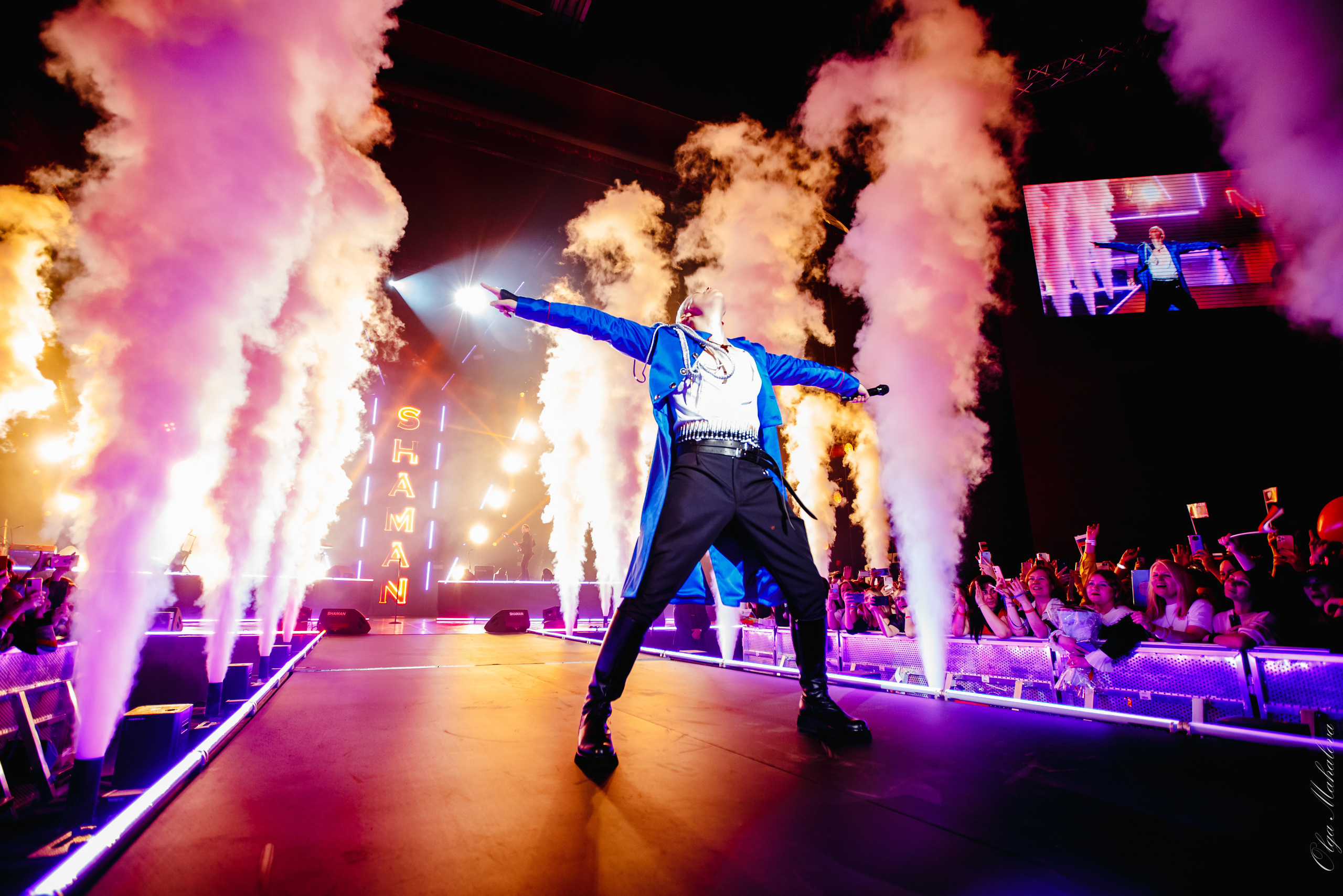 Shaman, Crocus City Hall. Фотограф Ольга Махалова — Санкт-Петербург, Москва, Нижний Новгород