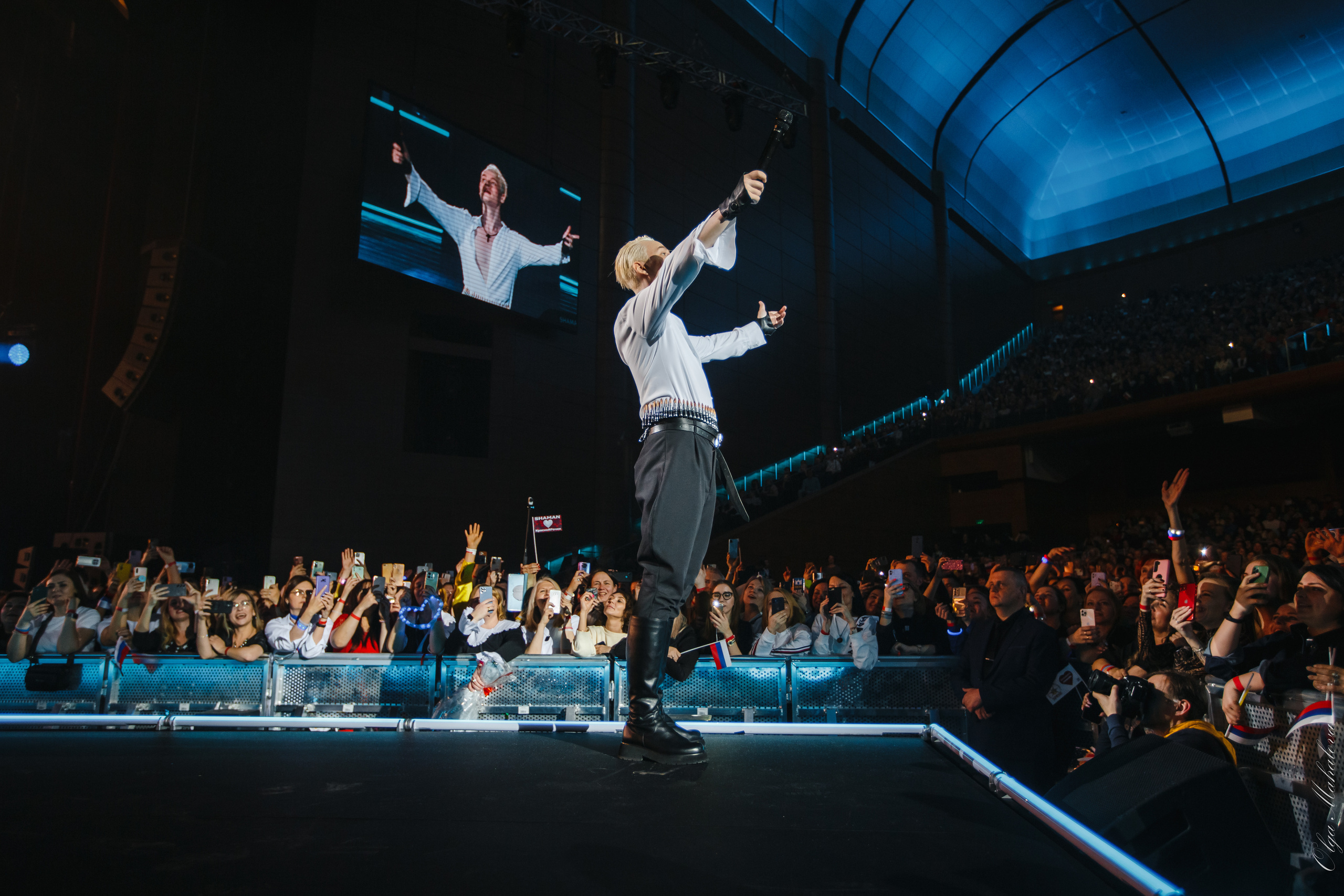 Shaman, Crocus City Hall. Фотограф Ольга Махалова — Санкт-Петербург, Москва, Нижний Новгород
