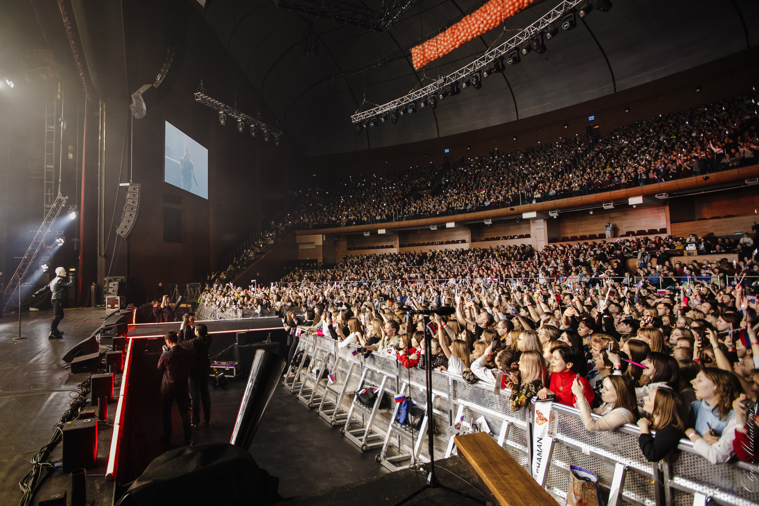 Shaman, Crocus City Hall. Фотограф Ольга Махалова — Санкт-Петербург, Москва, Нижний Новгород