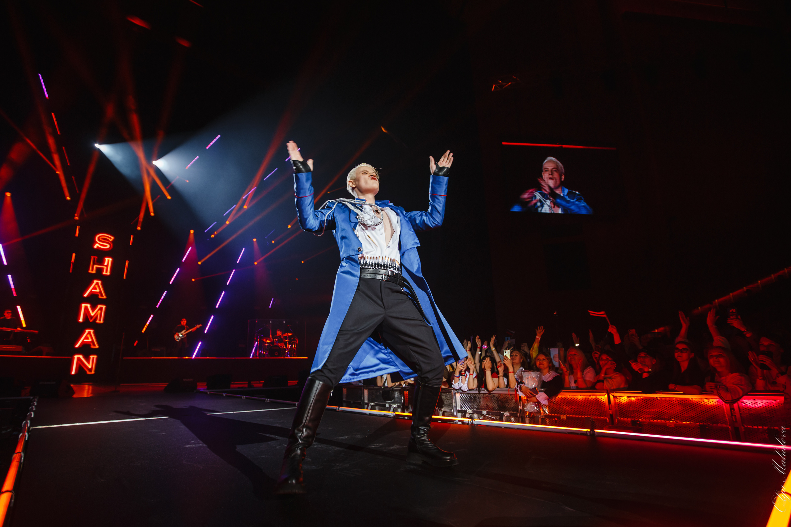 Shaman, Crocus City Hall. Фотограф Ольга Махалова — Санкт-Петербург, Москва, Нижний Новгород