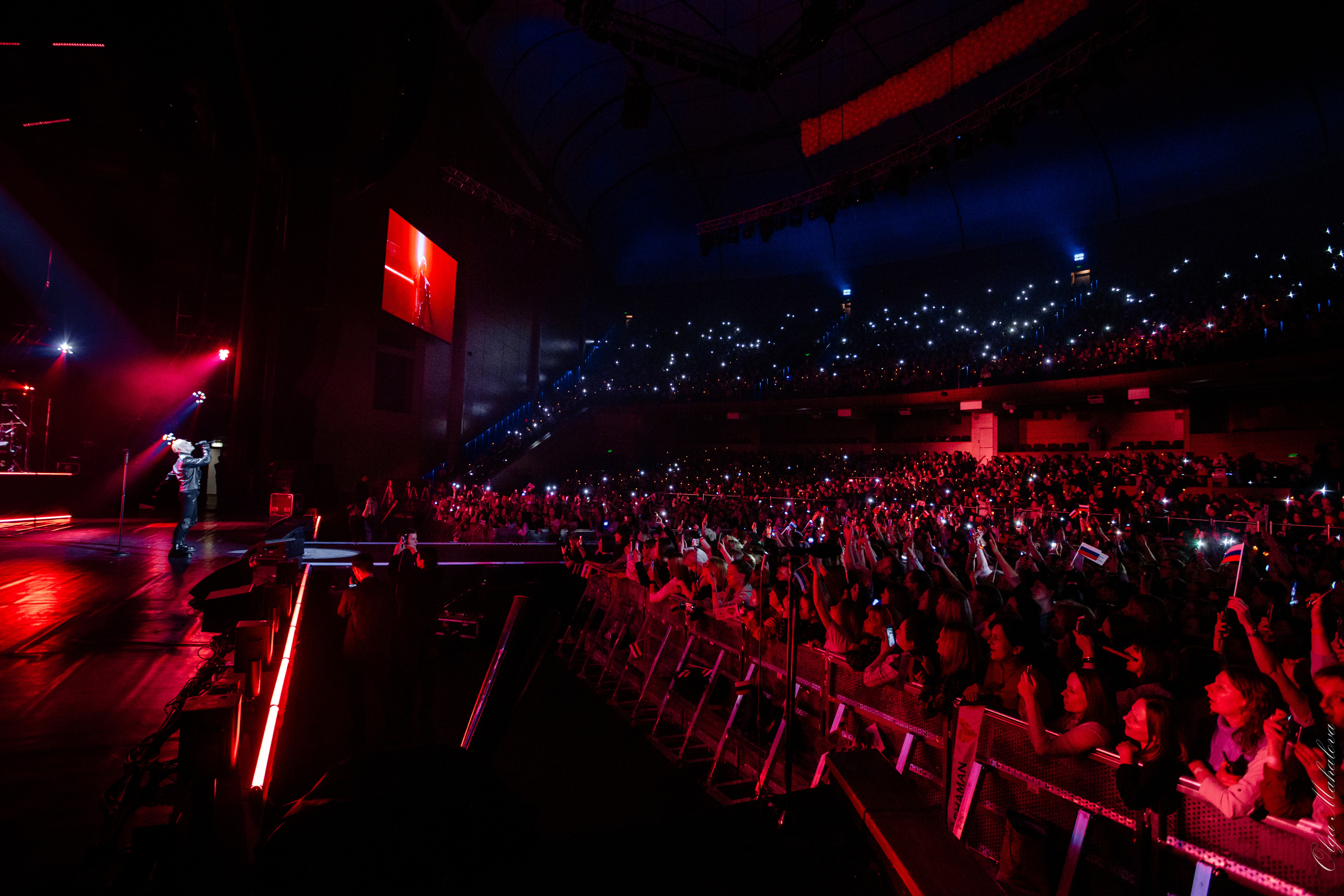 Shaman, Crocus City Hall. Фотограф Ольга Махалова — Санкт-Петербург, Москва, Нижний Новгород