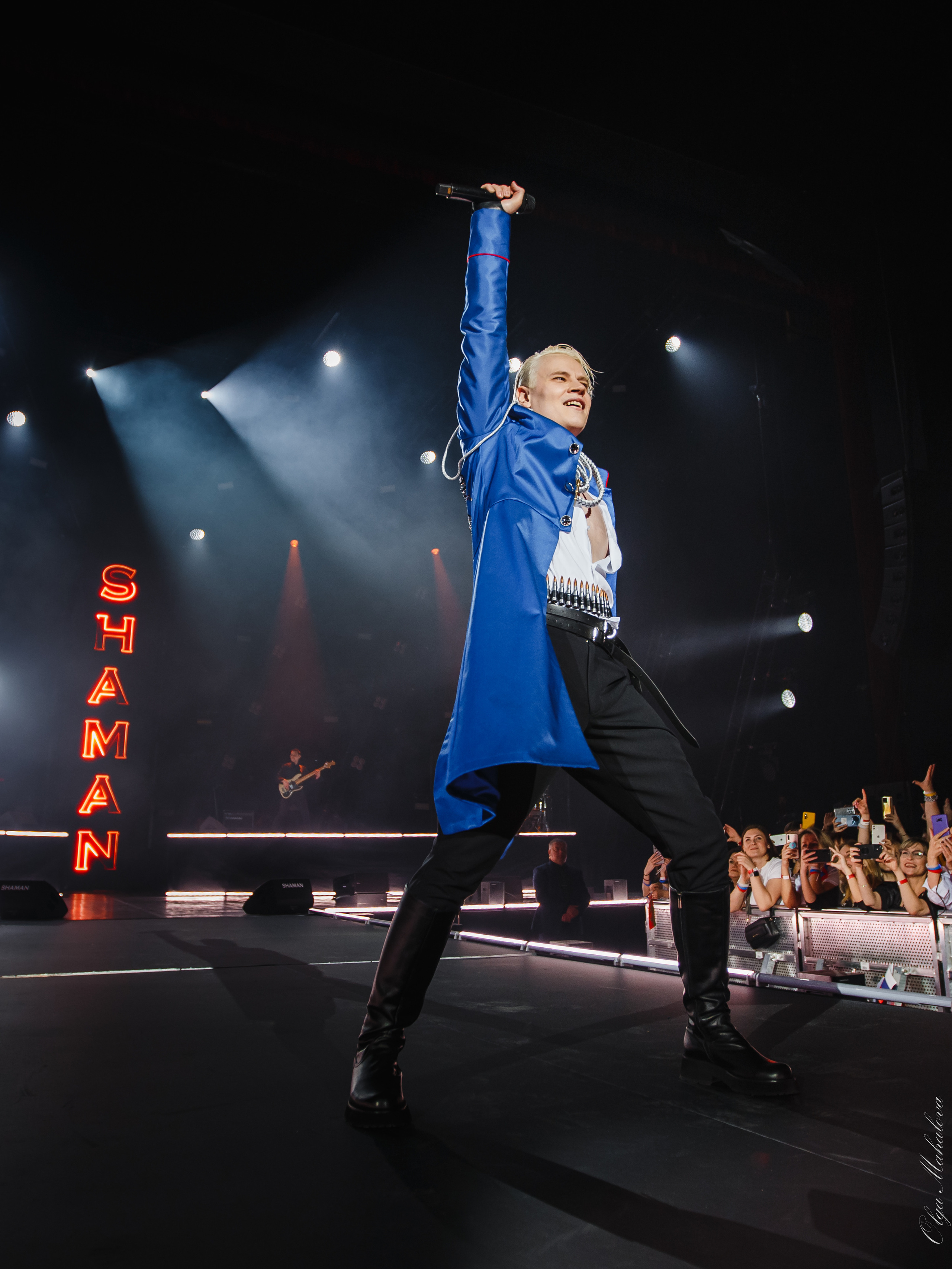 Shaman, Crocus City Hall. Фотограф Ольга Махалова — Санкт-Петербург, Москва, Нижний Новгород