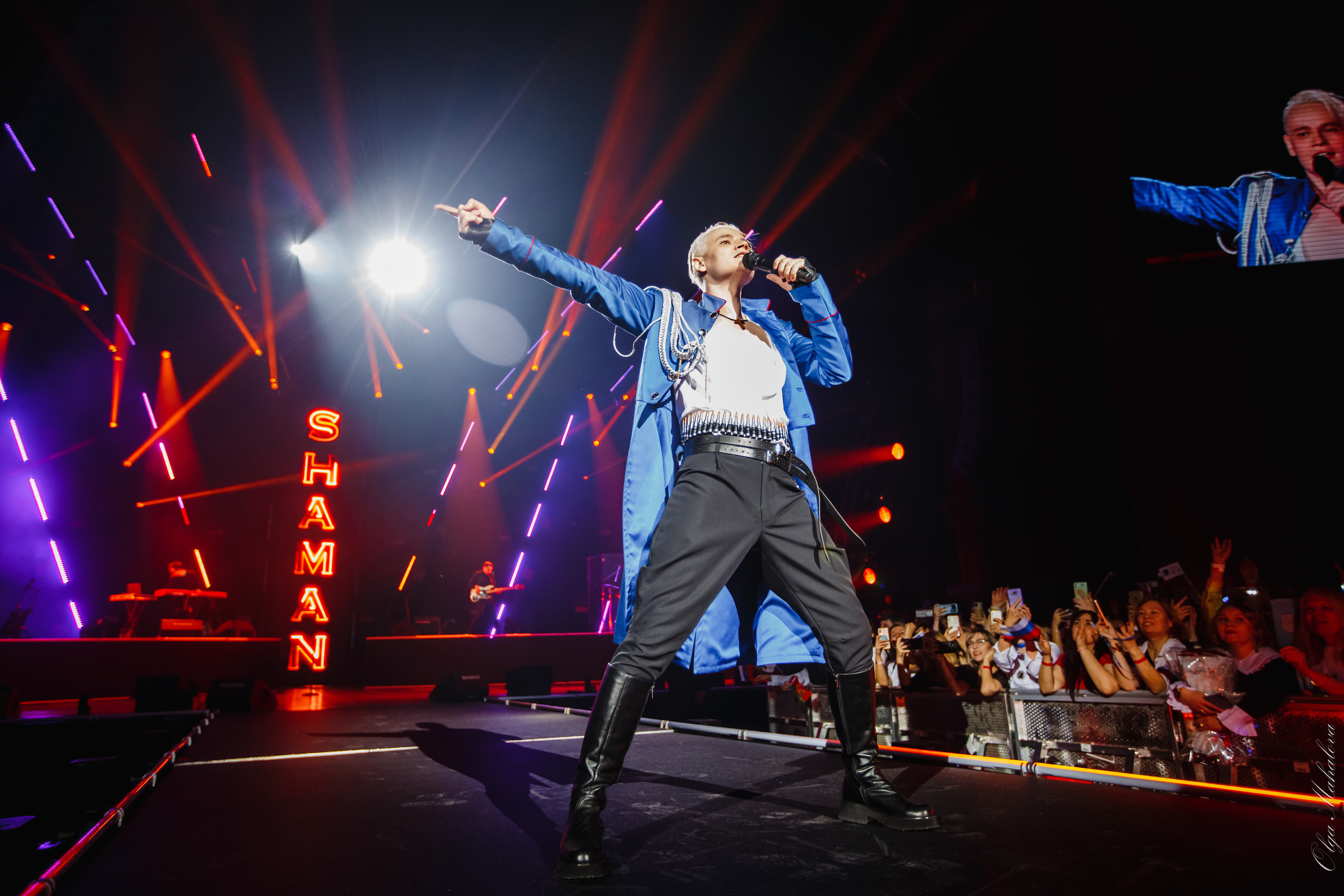 Shaman, Crocus City Hall. Фотограф Ольга Махалова — Санкт-Петербург, Москва, Нижний Новгород