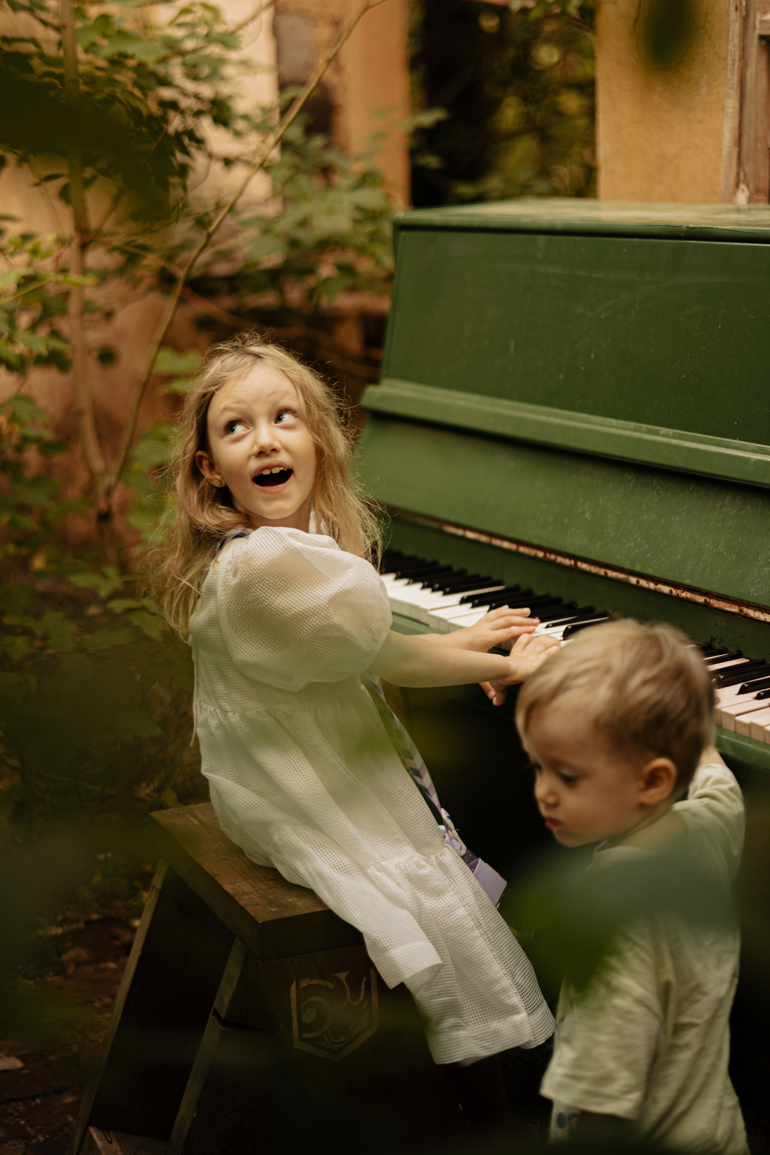 Девочка и пианино. Фотограф Мария N Екатеринбург