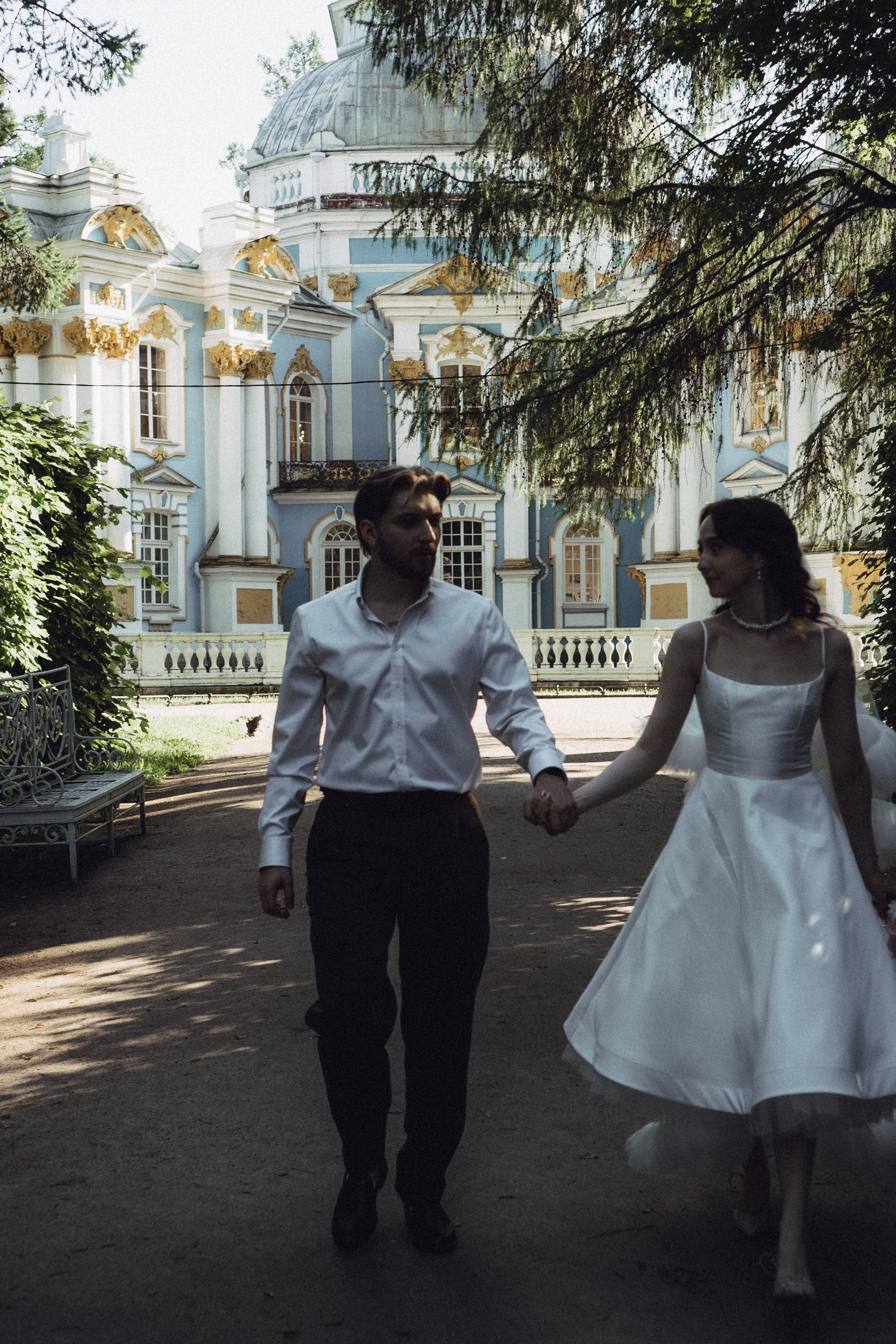 СВАДЕБНАЯ ФОТОСЕСИСИЯ В ГОРОДЕ ПУШКИН. Профессиональный фотограф, Санкт-Петербург — Виктория Богомолова