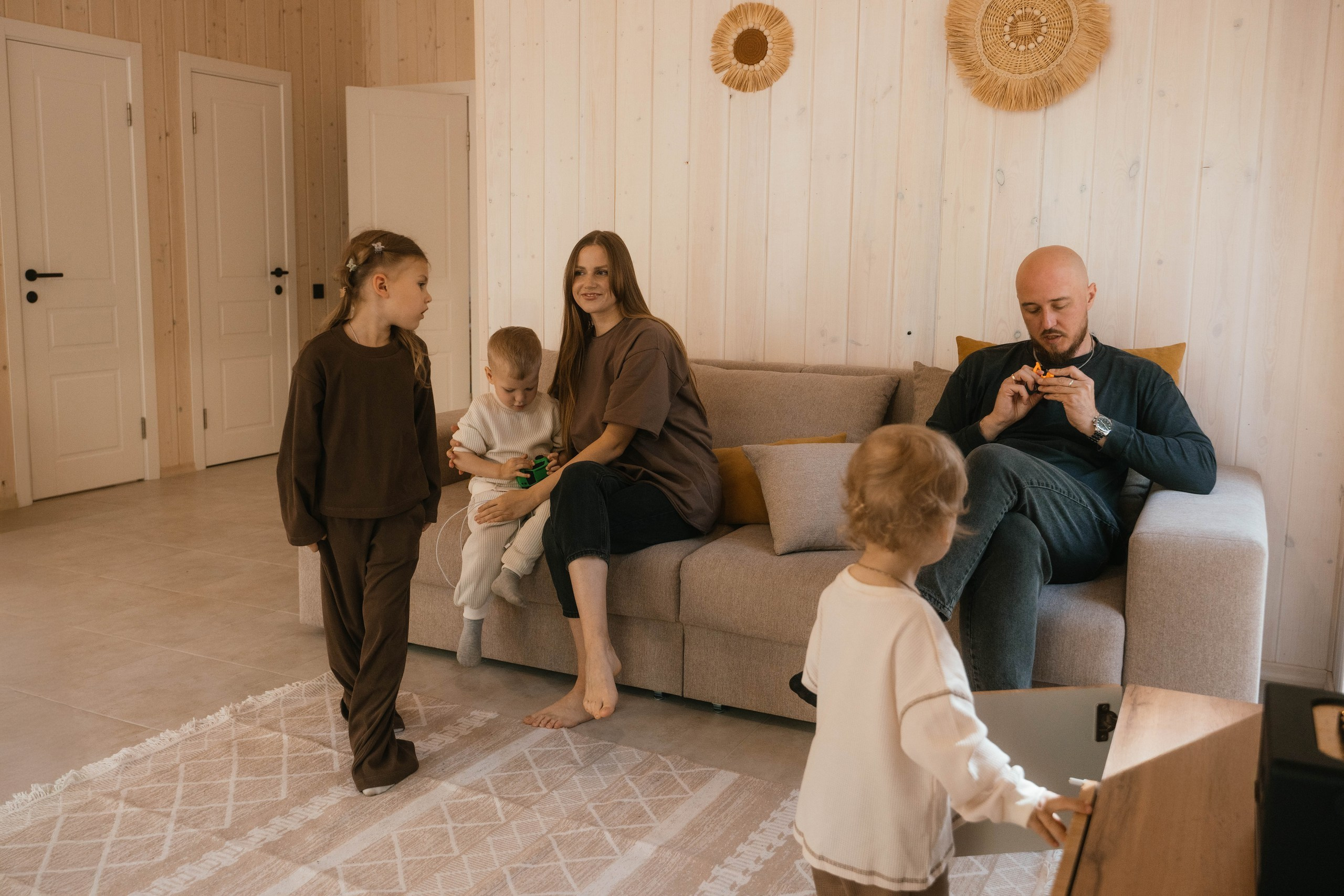 Настя, Илья, Аня, Гриша и Мирон. Свадебный, семейный фотограф в Рязани Лена Брант