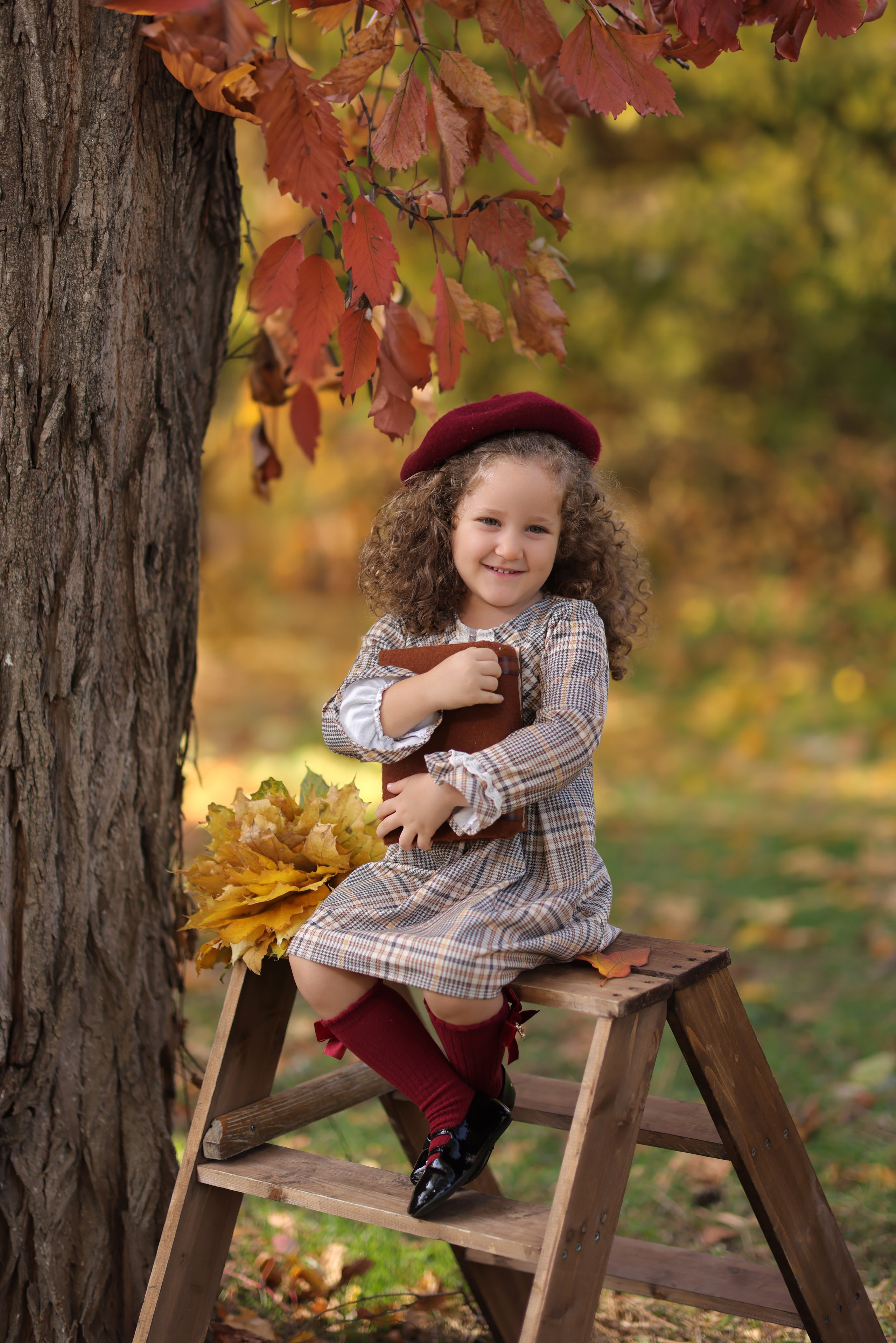 Семейная осенняя фотосессия — Светлана, Аслан и Лора. Анна Бондарева — детский и семейный фотограф, обучение фотографии. Кавказские Минеральные Воды, Пятигорск