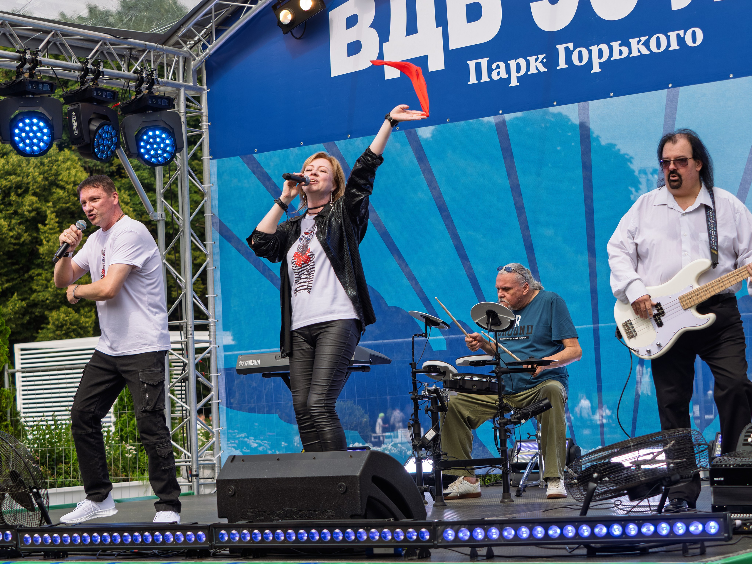 Празднование 95-летия ВДВ в парке горького 2 августа 2025 гола. Фотограф Никифоров-Гордеев Сергей. Москва и МО